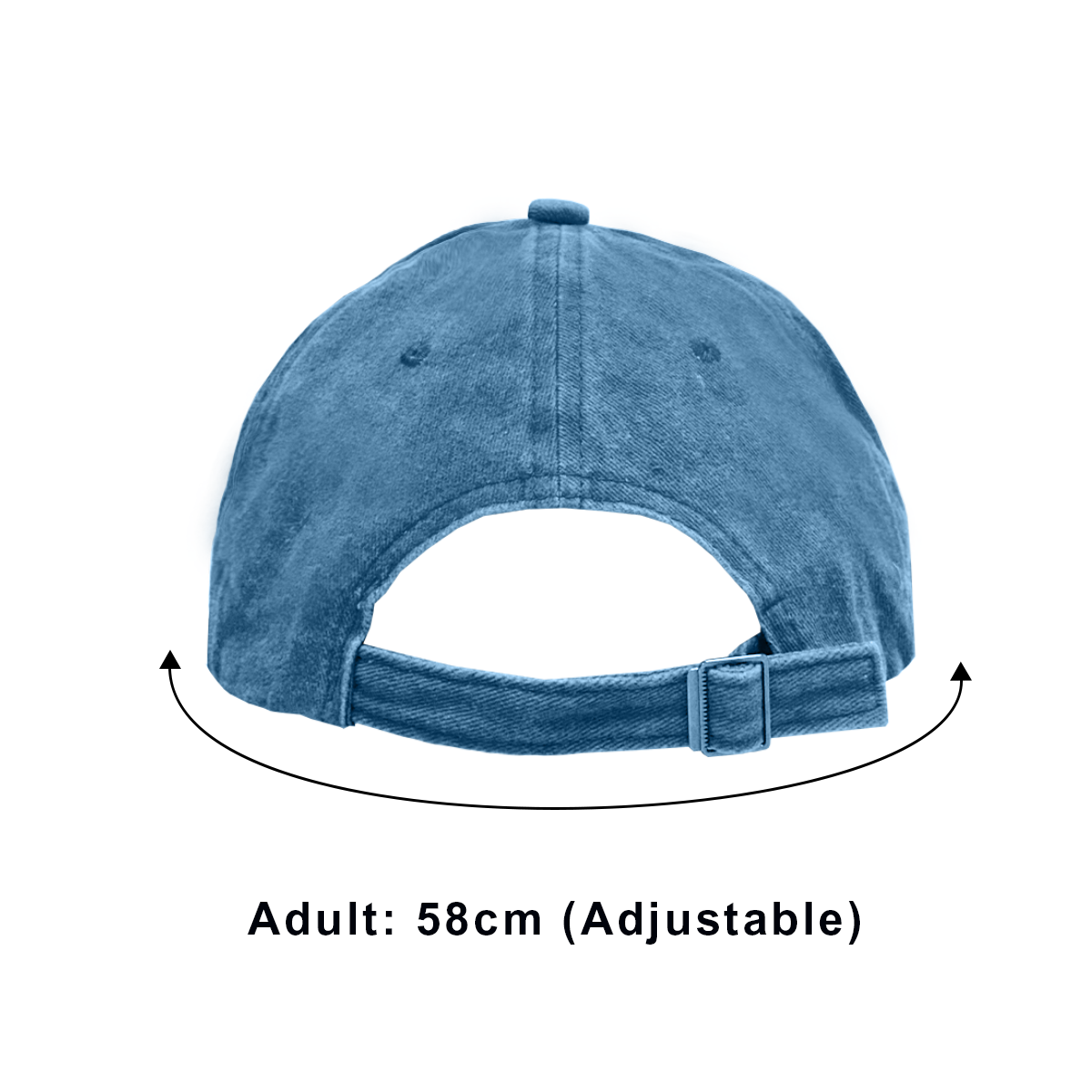 6 Panel Vintage Washed Baseball Cap - Image 15