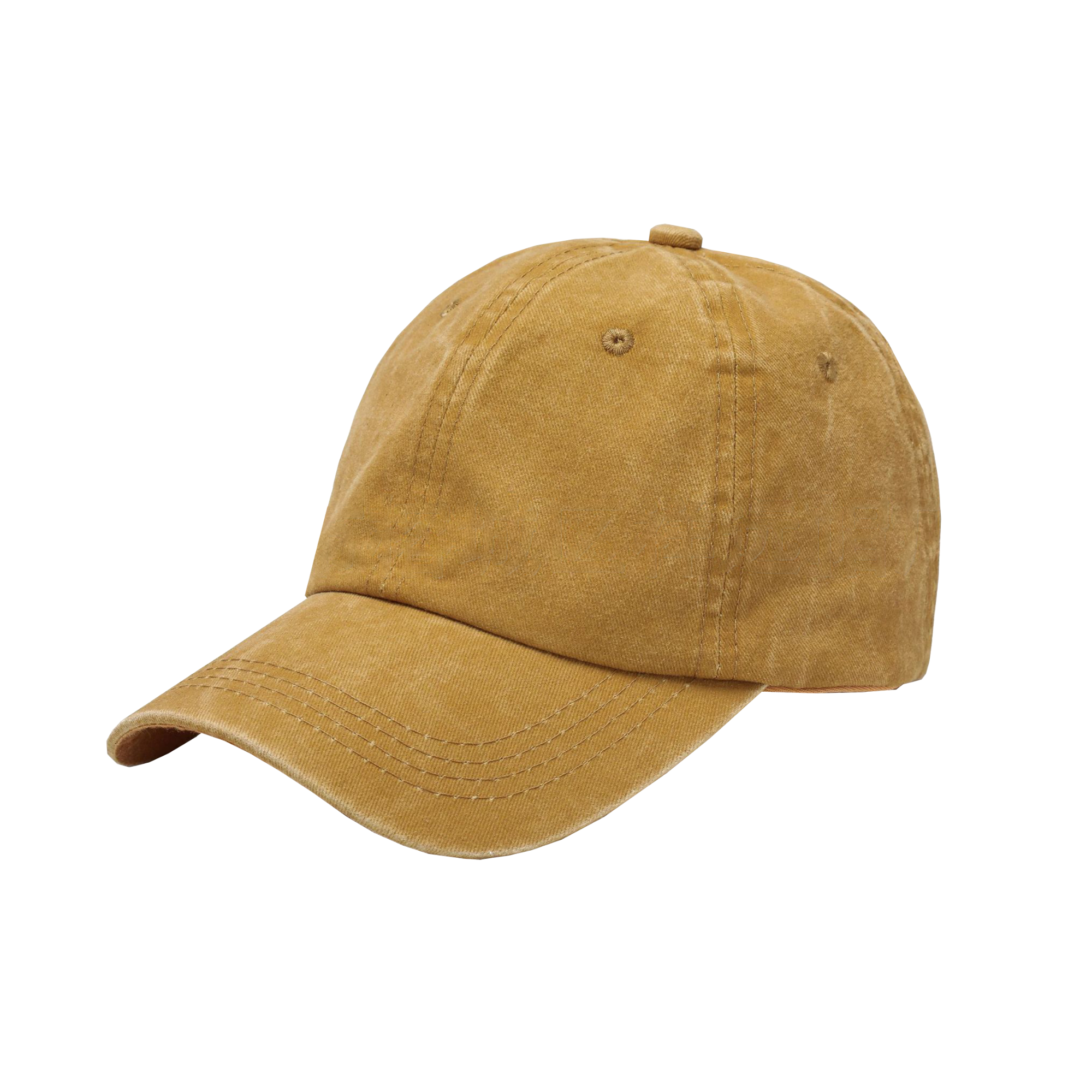 6 Panel Vintage Washed Baseball Cap - Image 4