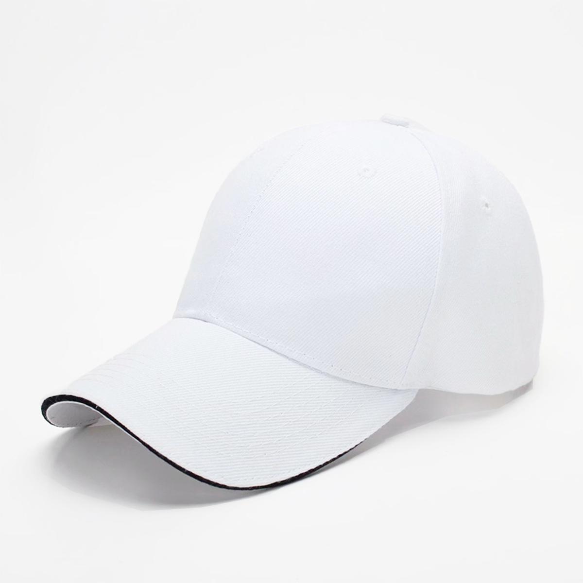 Sandwich Peak Cap - 6 Panel - Image 4