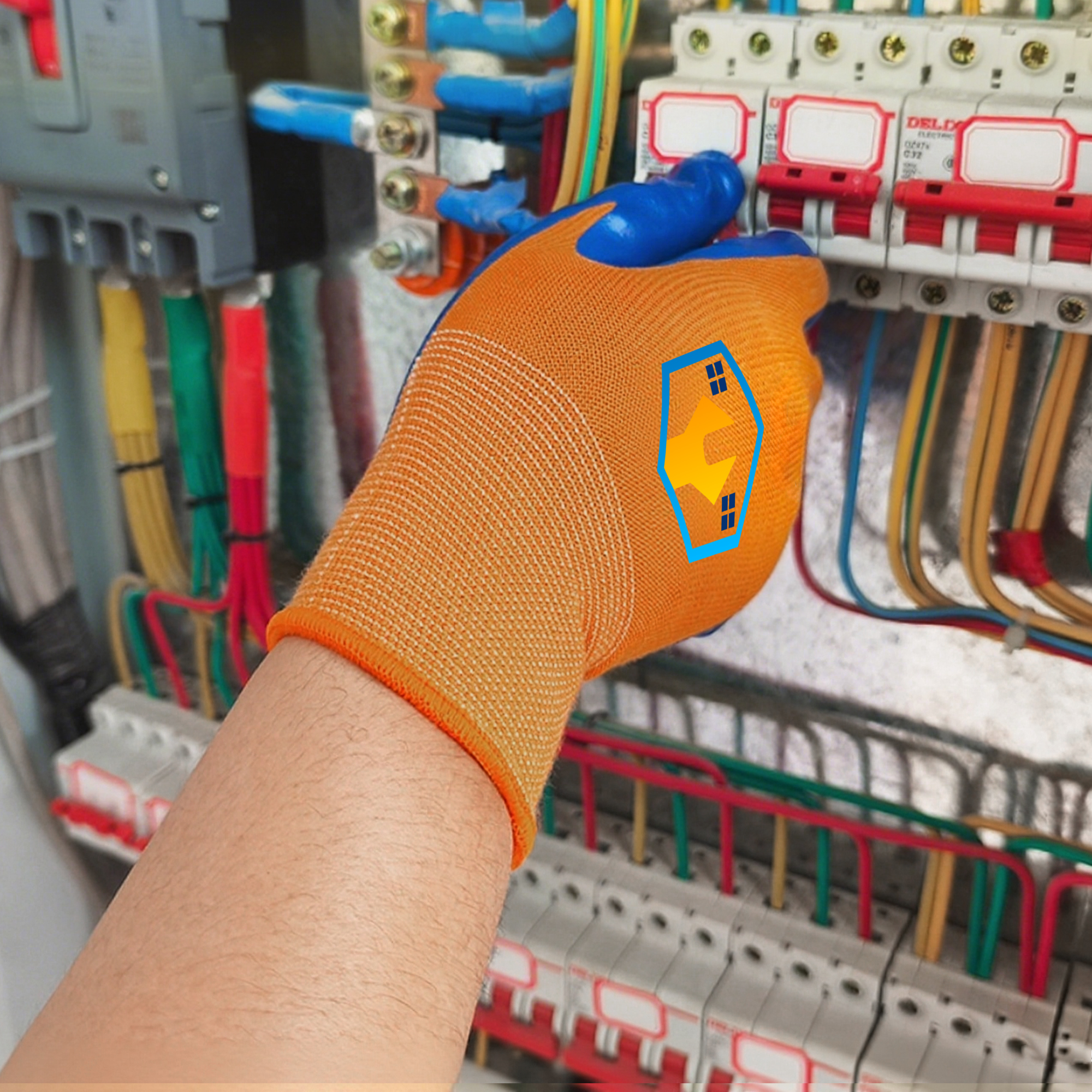 Regular 400V Touchscreen Insulating Gloves - Image 7