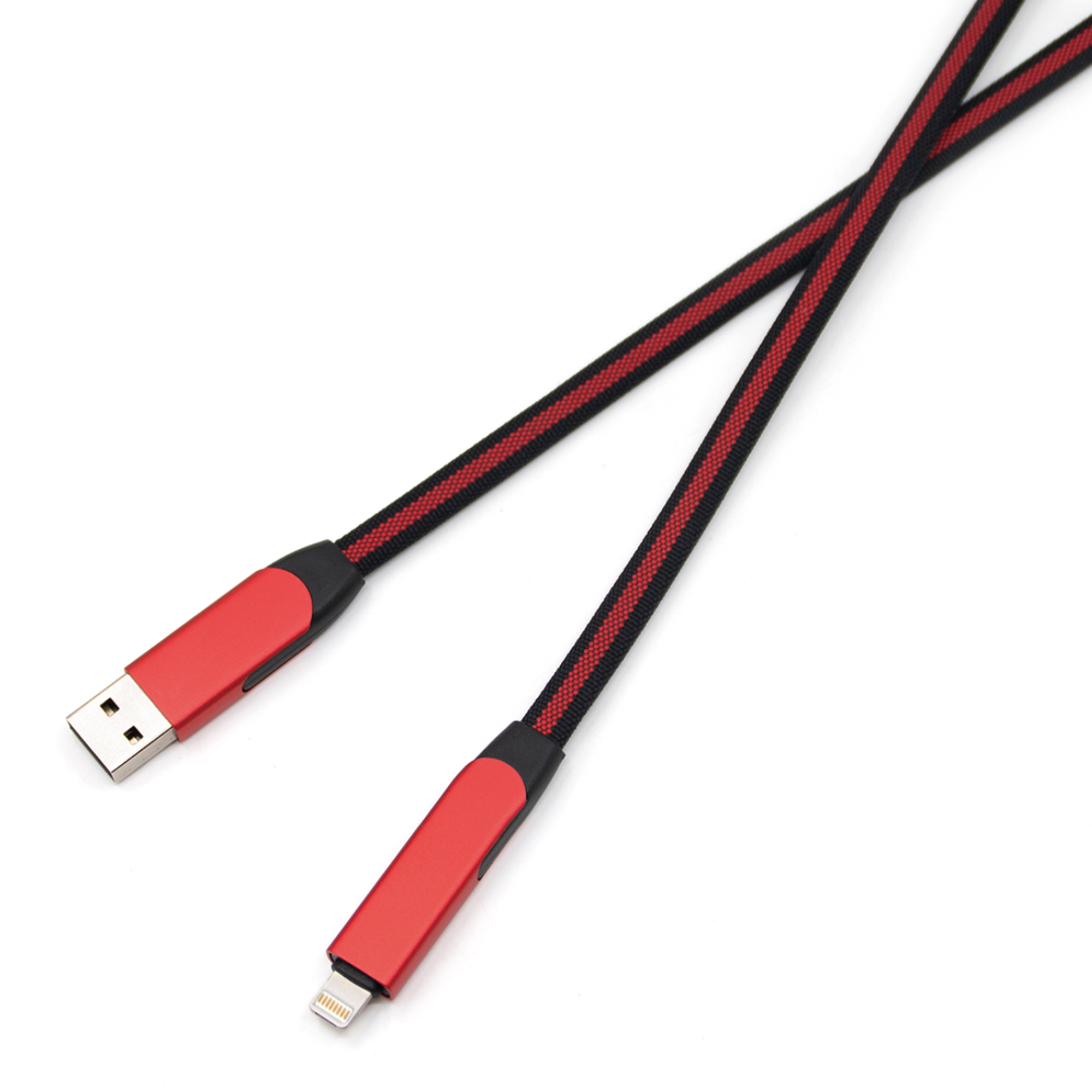60W 6-in-1 Long Braided Charging Cable - Image 4