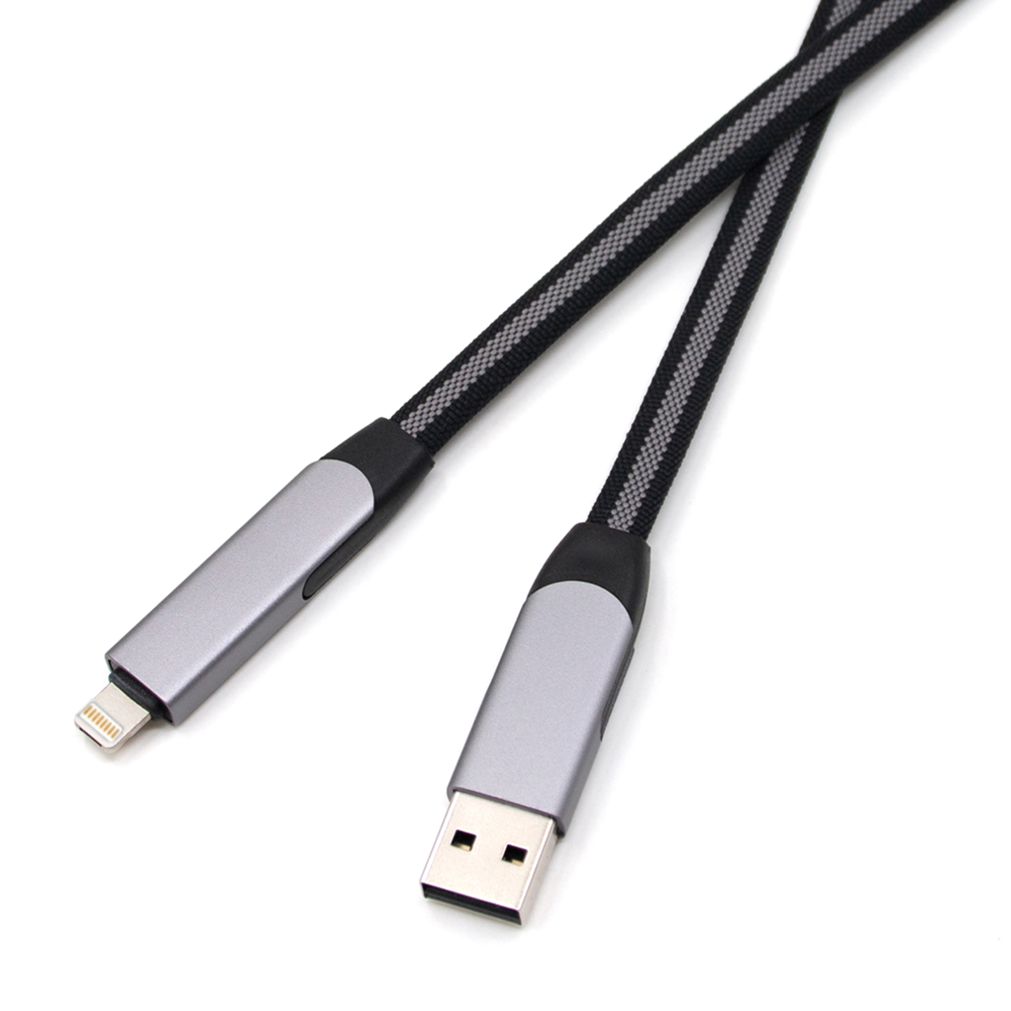 60W 6-in-1 Long Braided Charging Cable - Image 7