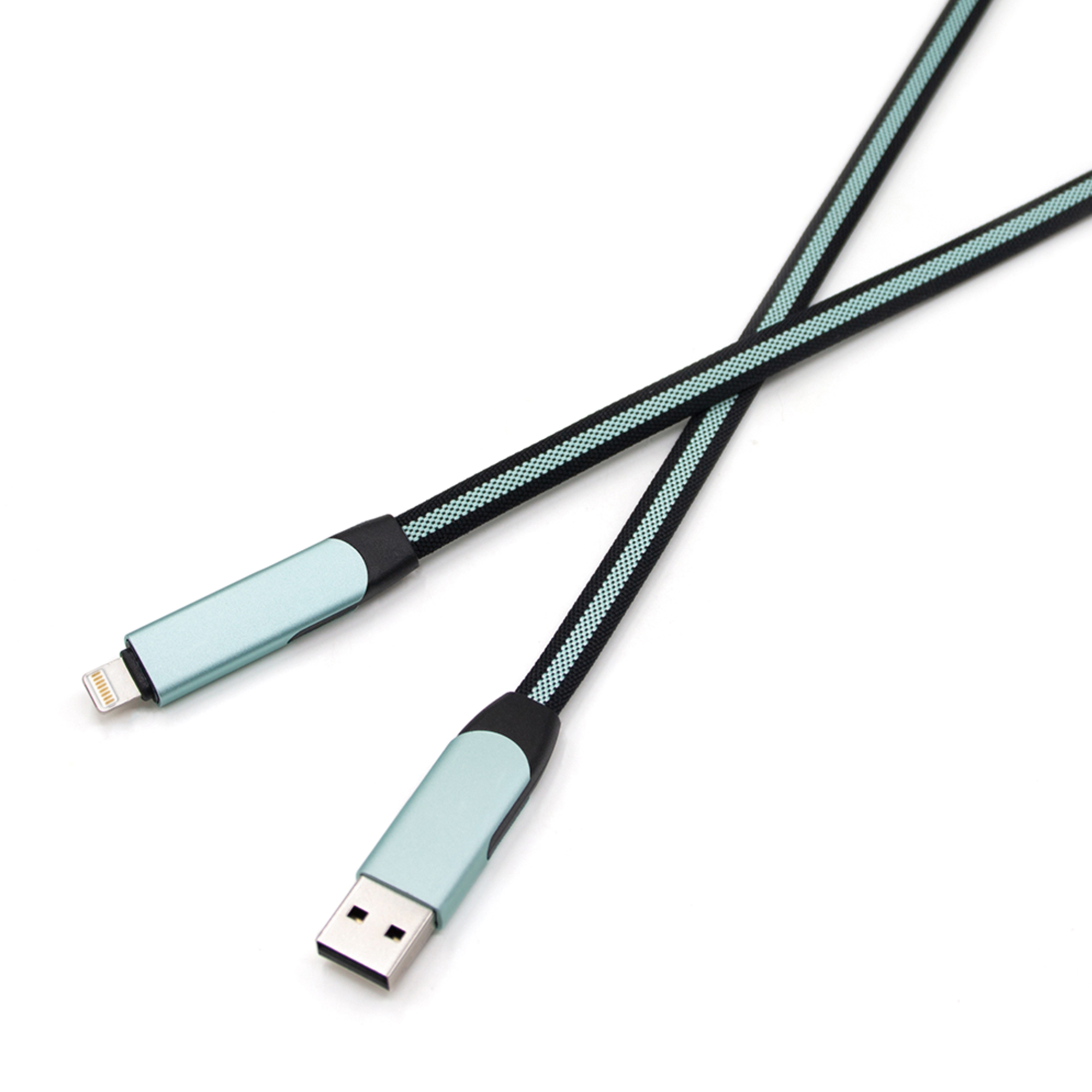 60W 6-in-1 Long Braided Charging Cable - Image 6
