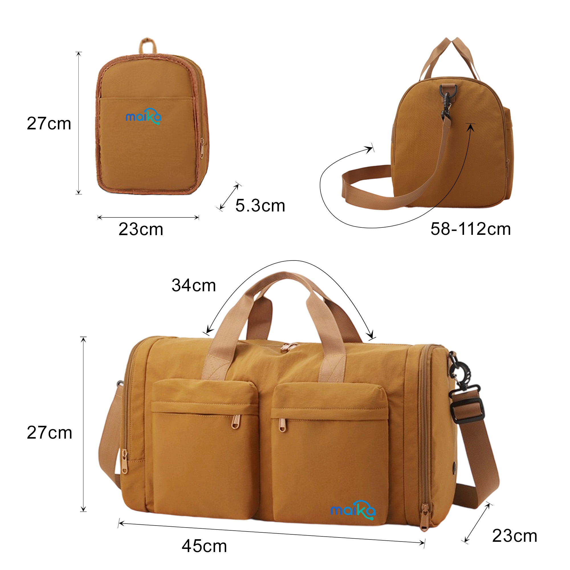 Foldable Travel Duffle Bag - Image 12