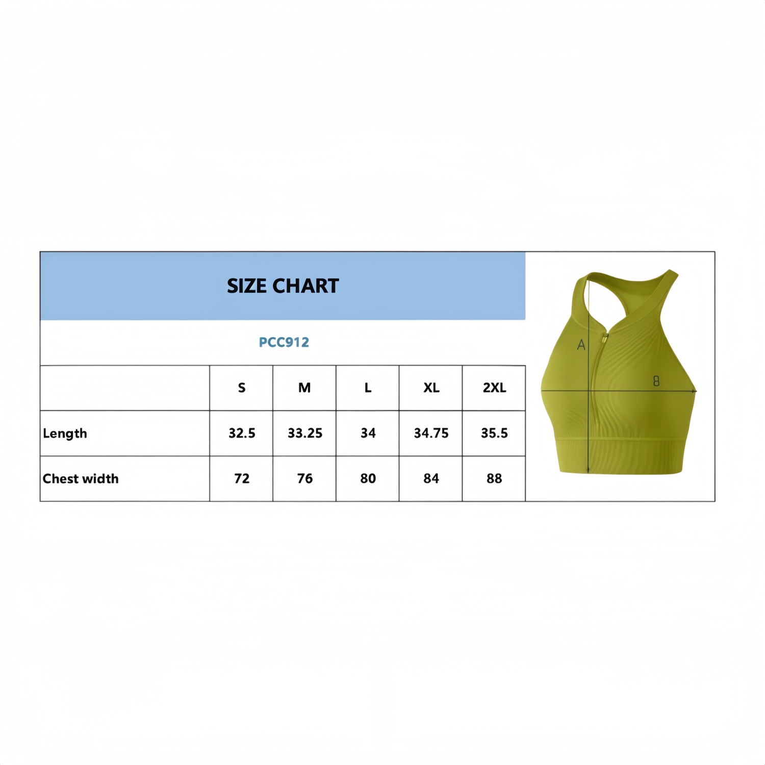 Women's Zip-Front Racerback Yoga Crop Bra Tank - Image 10