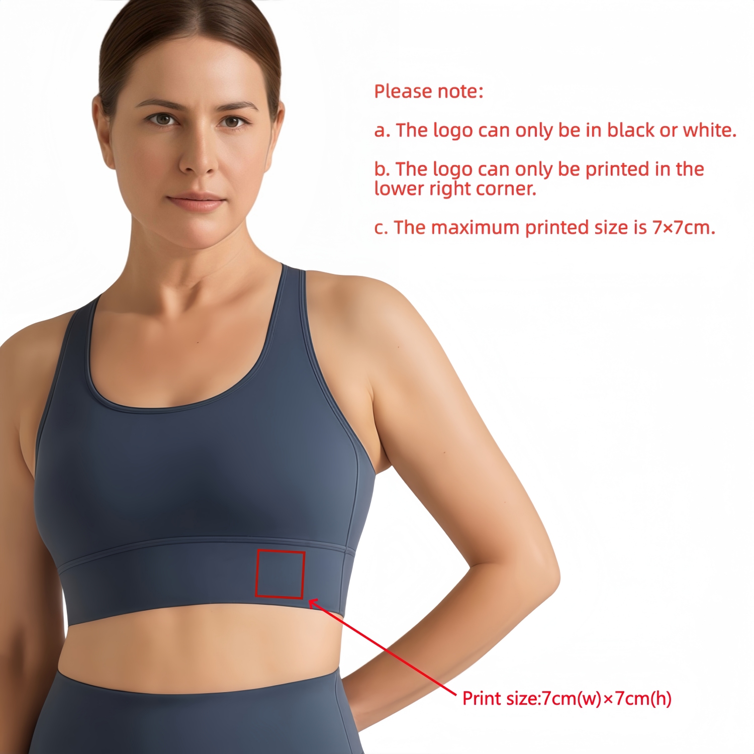 Women's Cross Back Yoga Crop Bra Tank - Image 10
