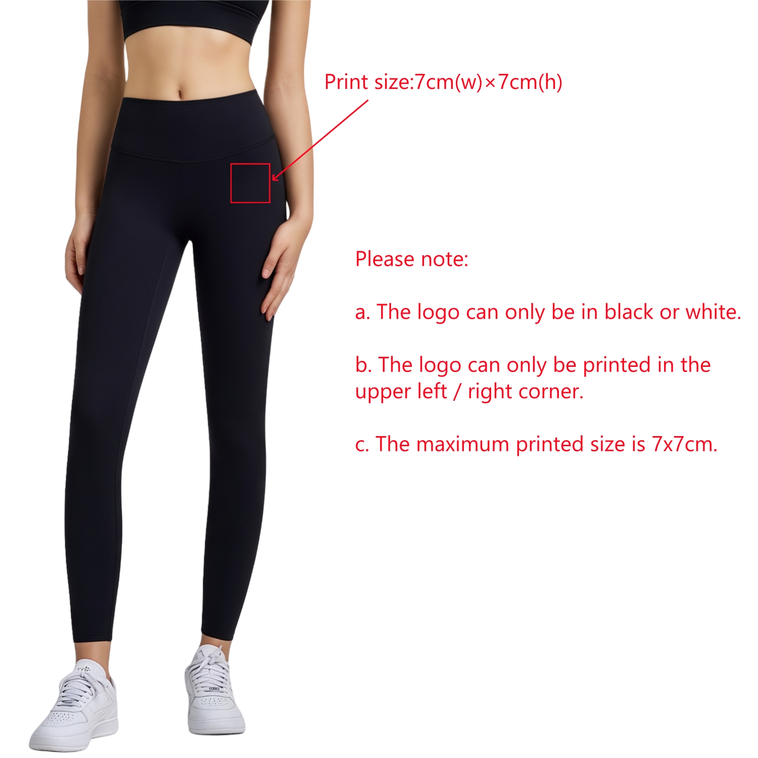 Women's High-Waisted Elastic LYCRA Yoga Long Leggings - Image 9