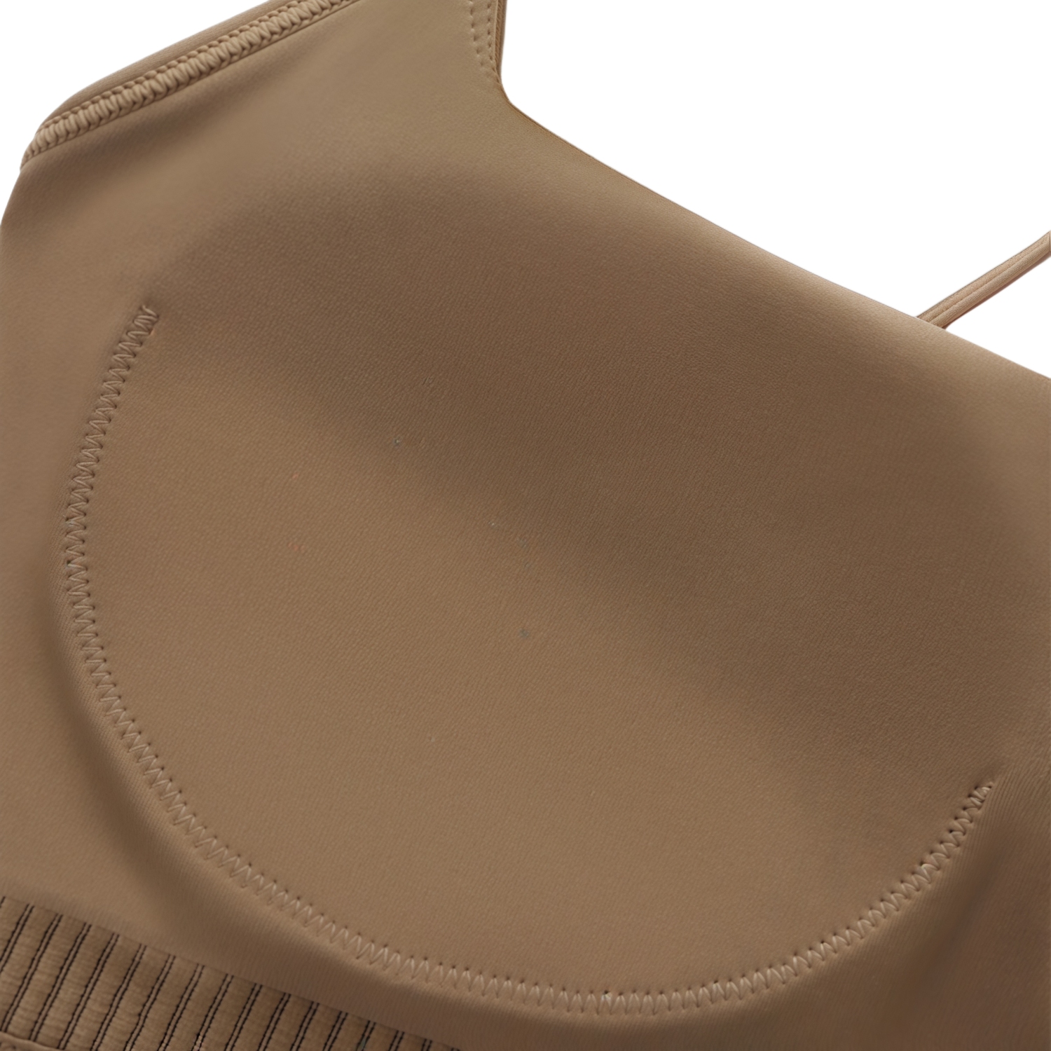 Women's Seamless Thin-Strap U-Back Yoga Crop Bra Tank - Image 7