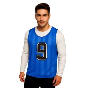 100% Polyester Mesh Sublimated Breathable Training Bib