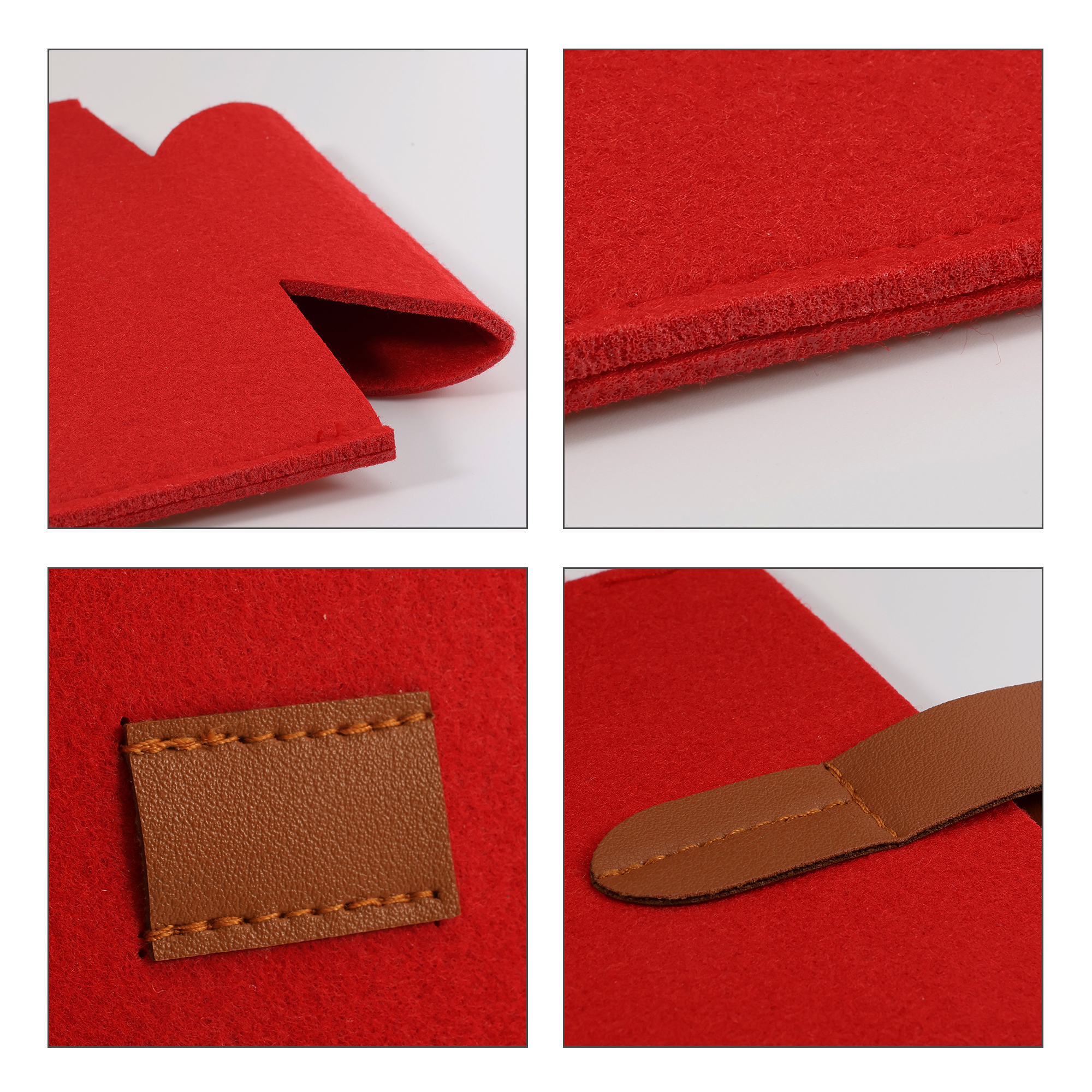 Felt Single Bottle Wine Bag - Image 9