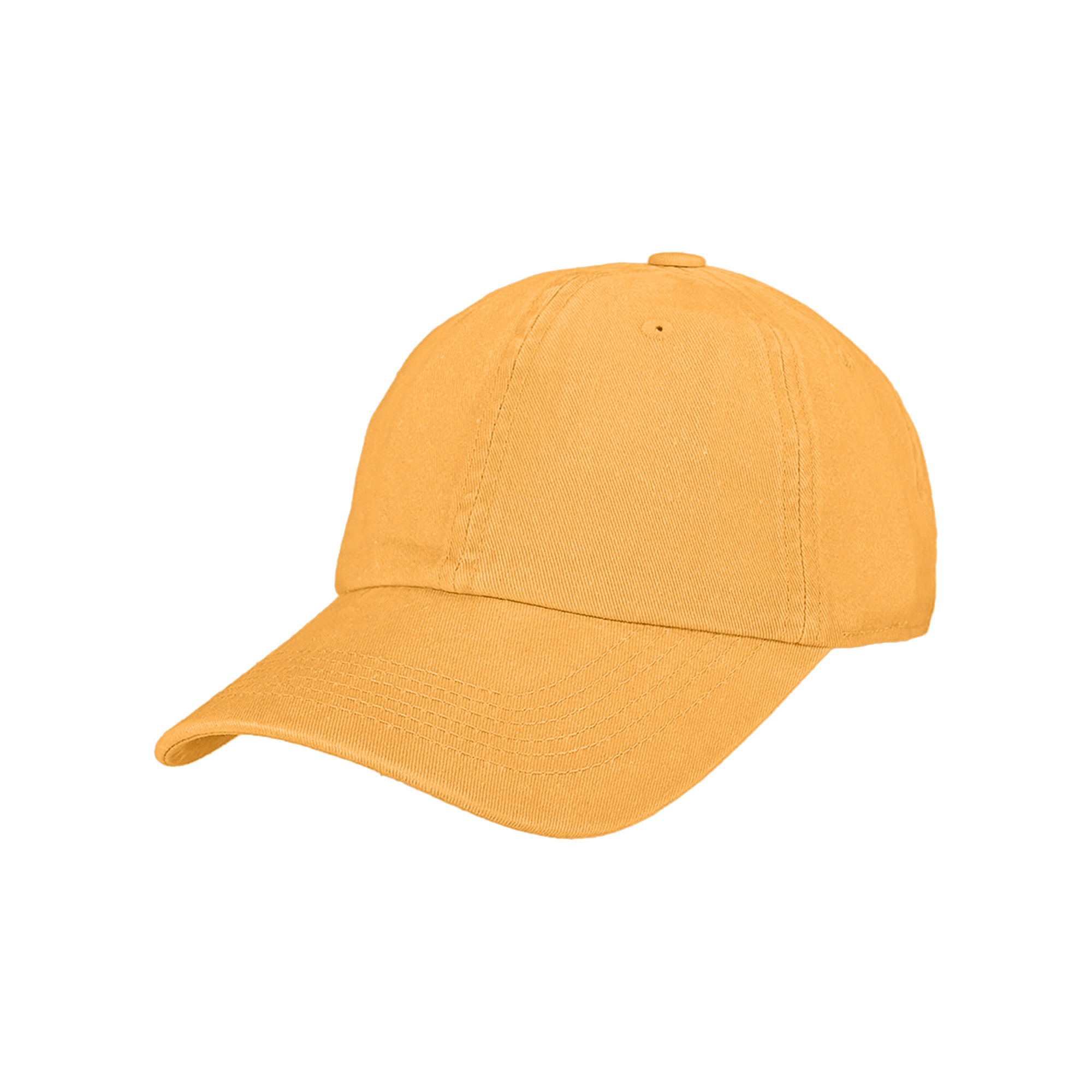 6 Panel Premium Washed Cotton Baseball Cap - Image 3