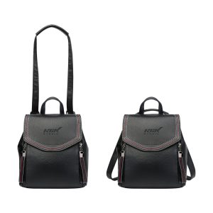Convertible Leather Backpack