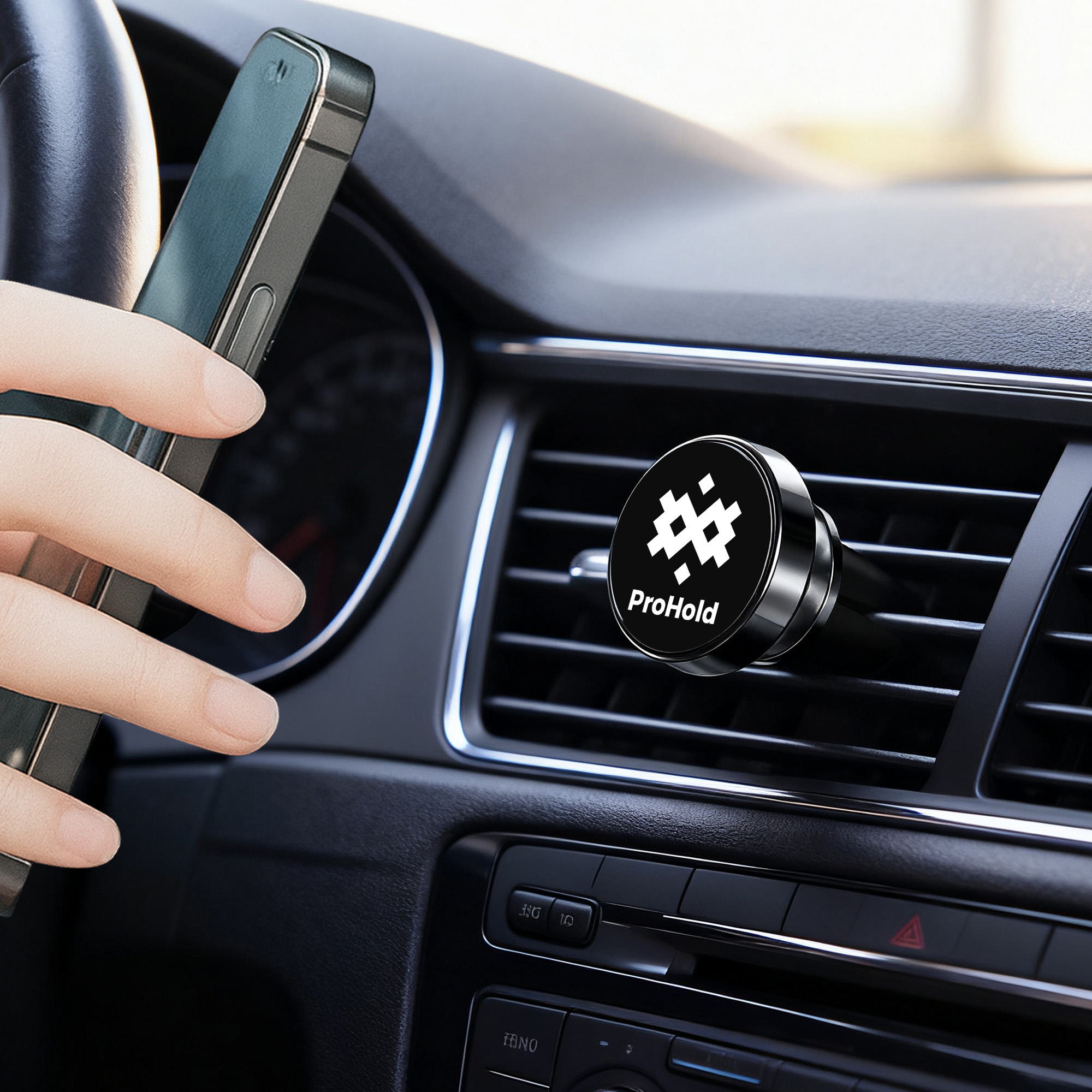 Rotatable Clip-on Car Phone Holder - Image 9