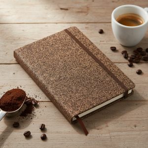 Coffee Grounds A5 Notebook