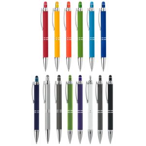 Rainbow stylus aluminum pen