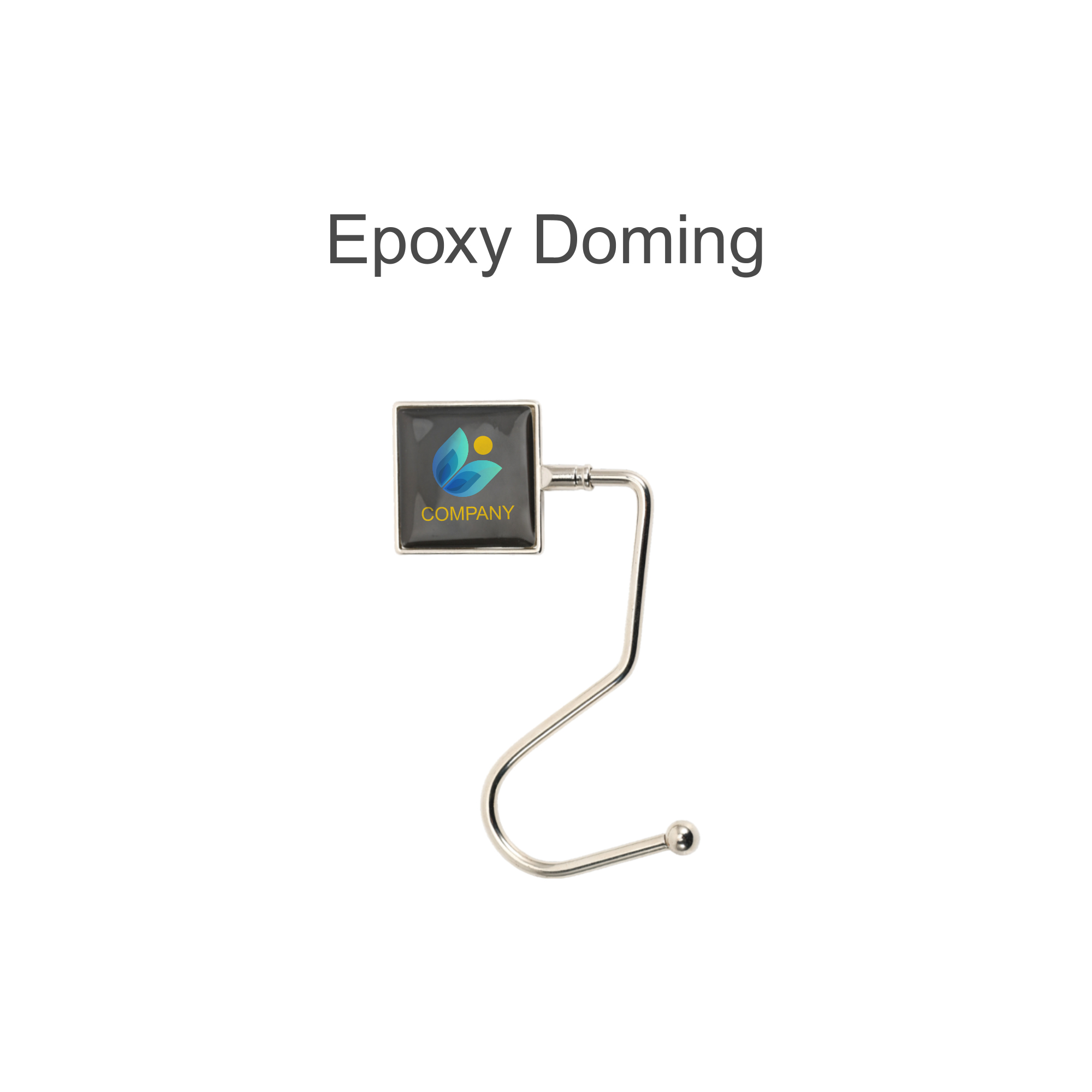 Square Curved Desk Hook - Image 4