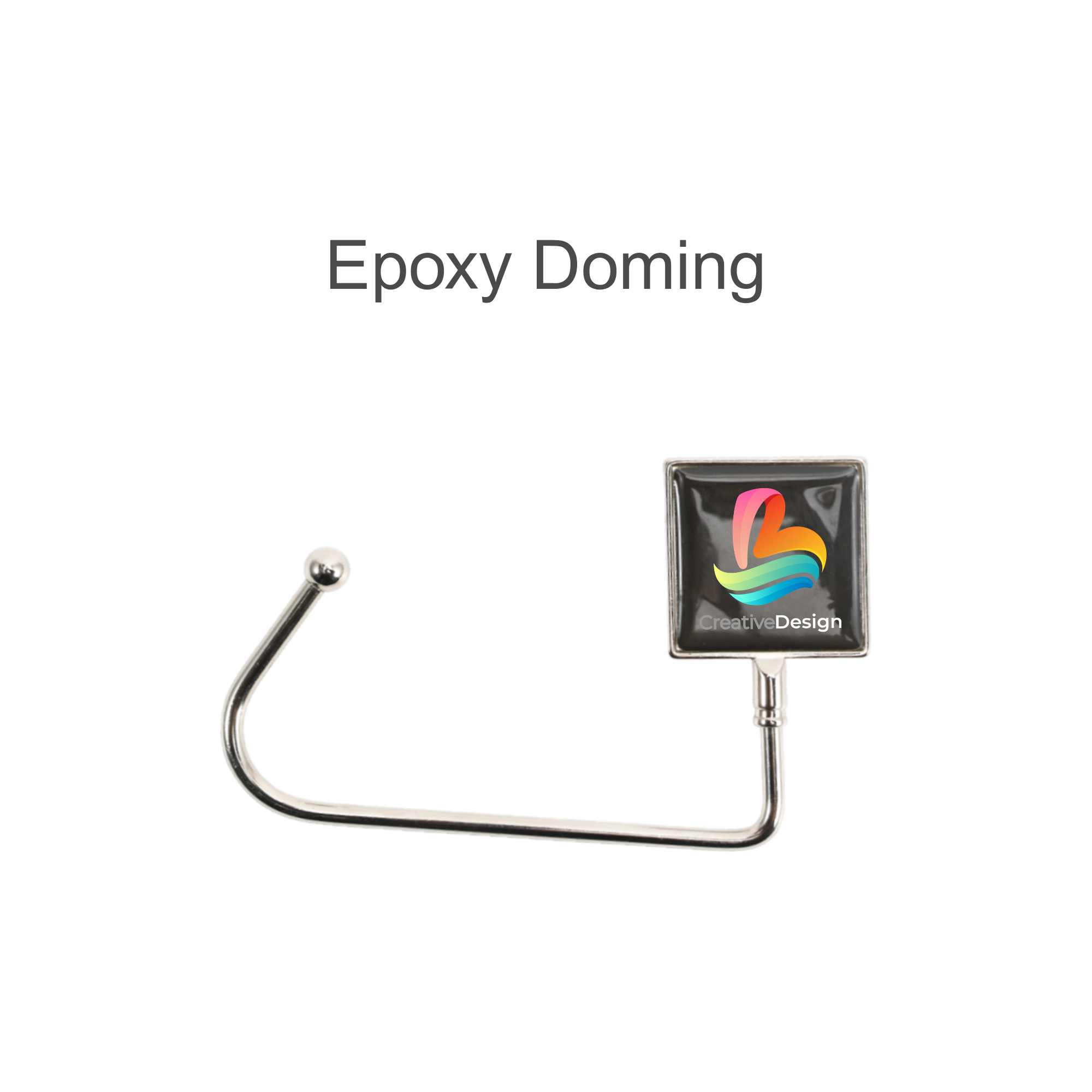Square Straight Desk Hook - Image 4