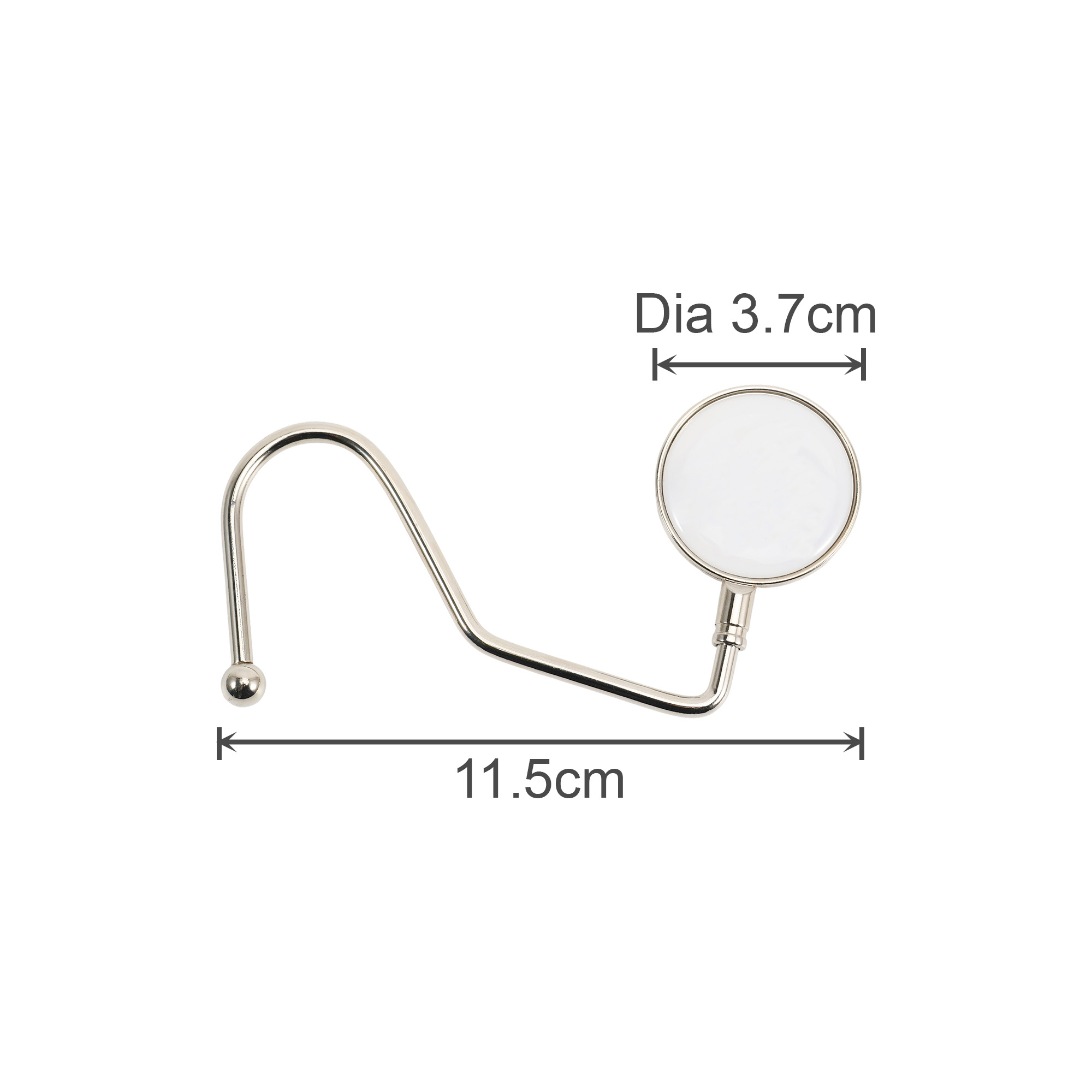 Round Curved Desk Hook - Image 3