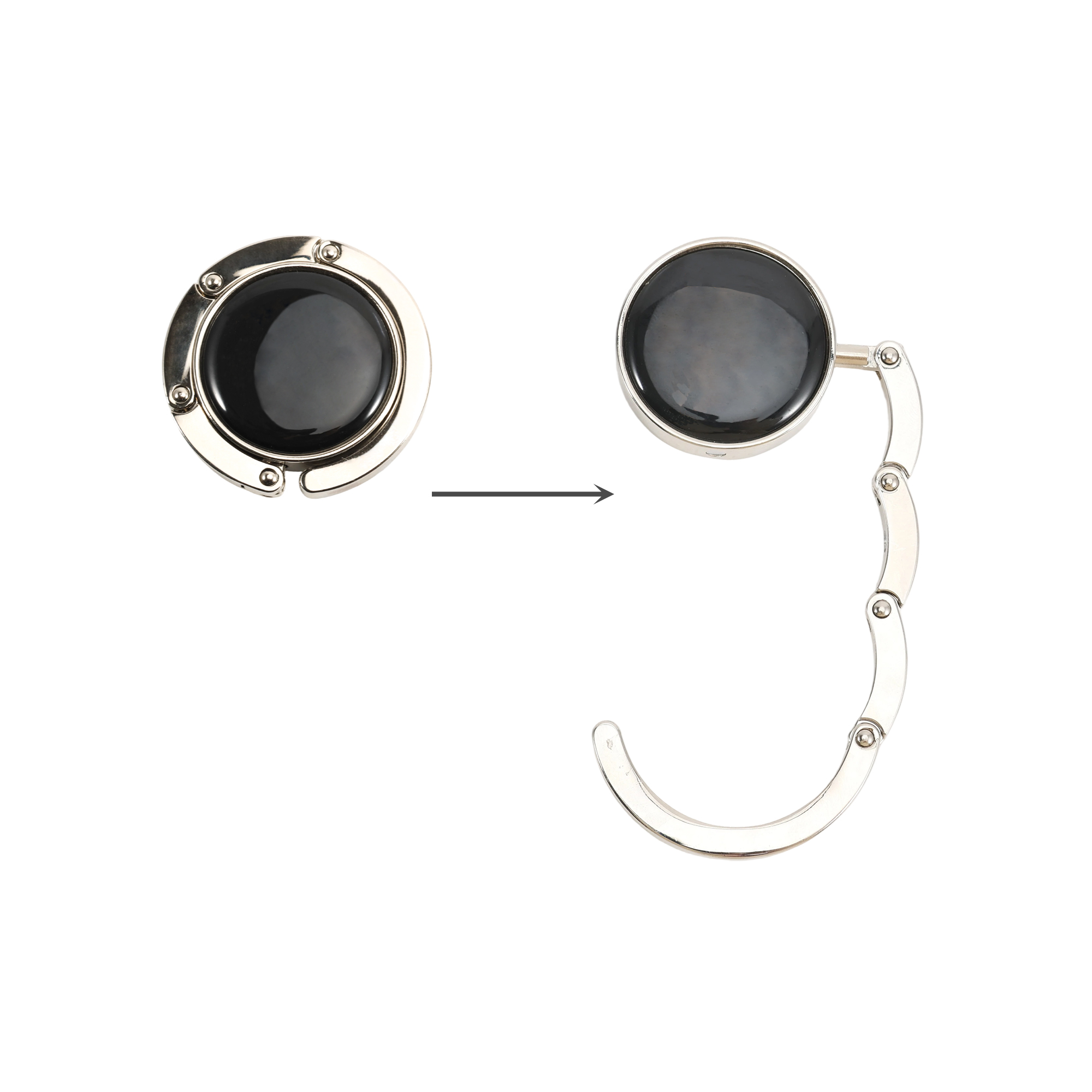 Round Foldable Desk Hook - Image 6