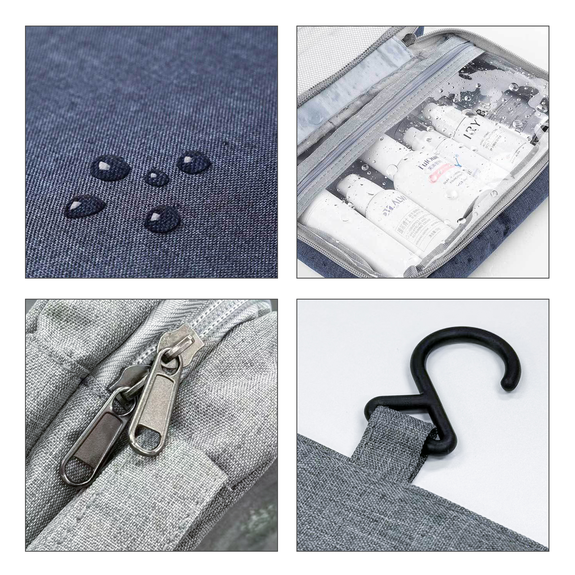 Portable Hanging Travel Toiletry Bag - Image 7