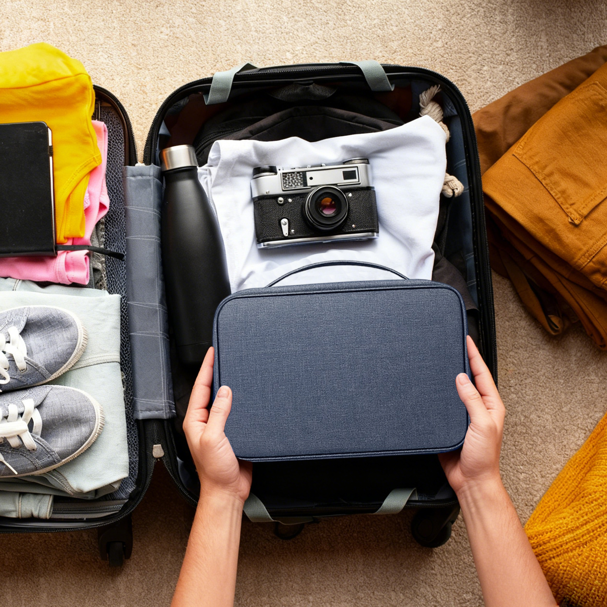 Portable Hanging Travel Toiletry Bag - Image 11