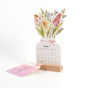 Flowers Desk Calendar