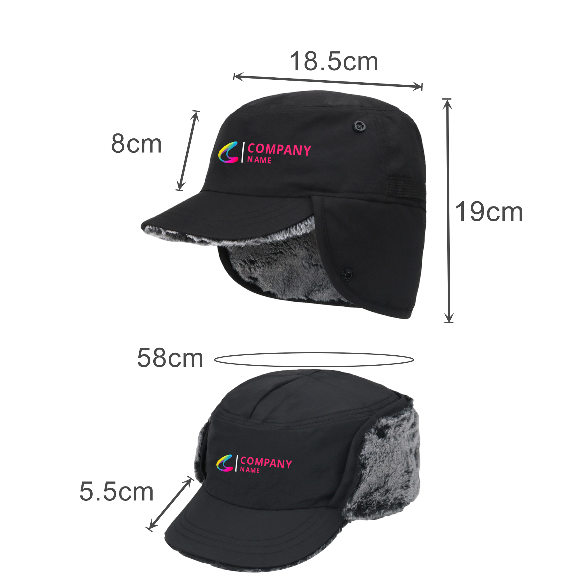 Thickened Earflap Hat - Image 9