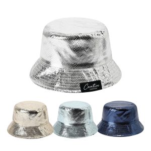 Laser Glitter Bucket Hat