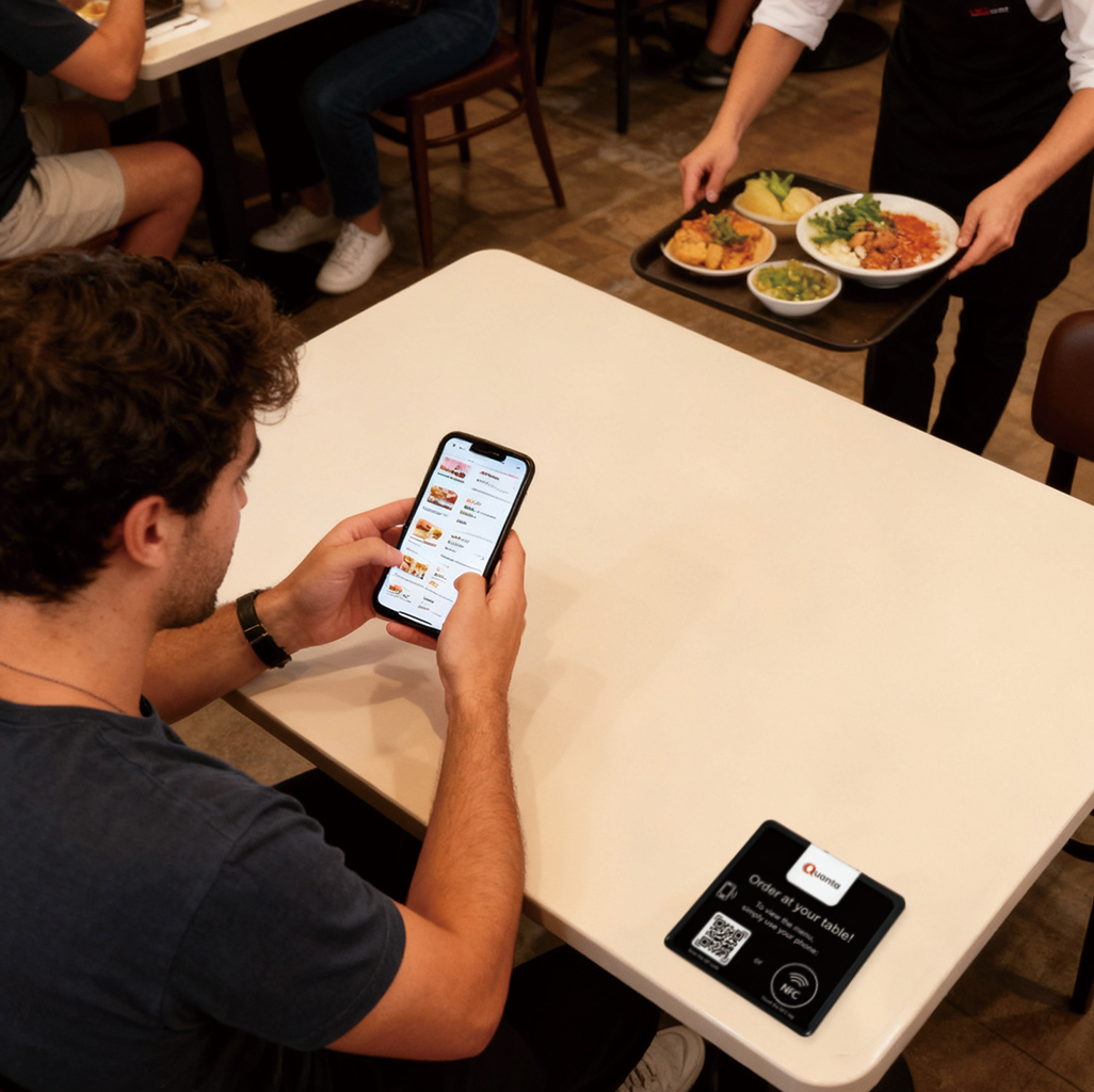 NFC Epoxy Food Ordering Desk Tag - Image 6