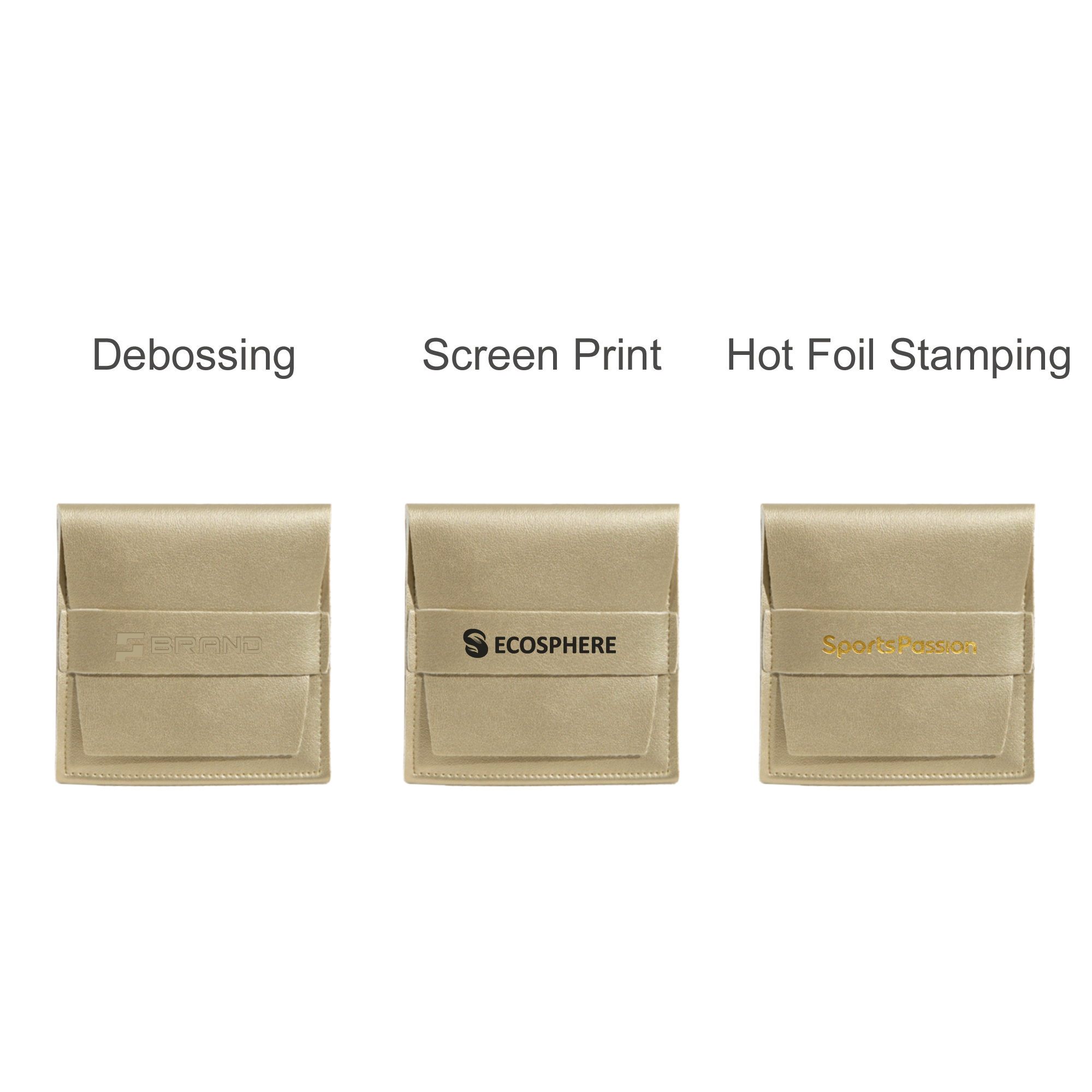 PU Leather Flip Jewellery Pouch - Image 15
