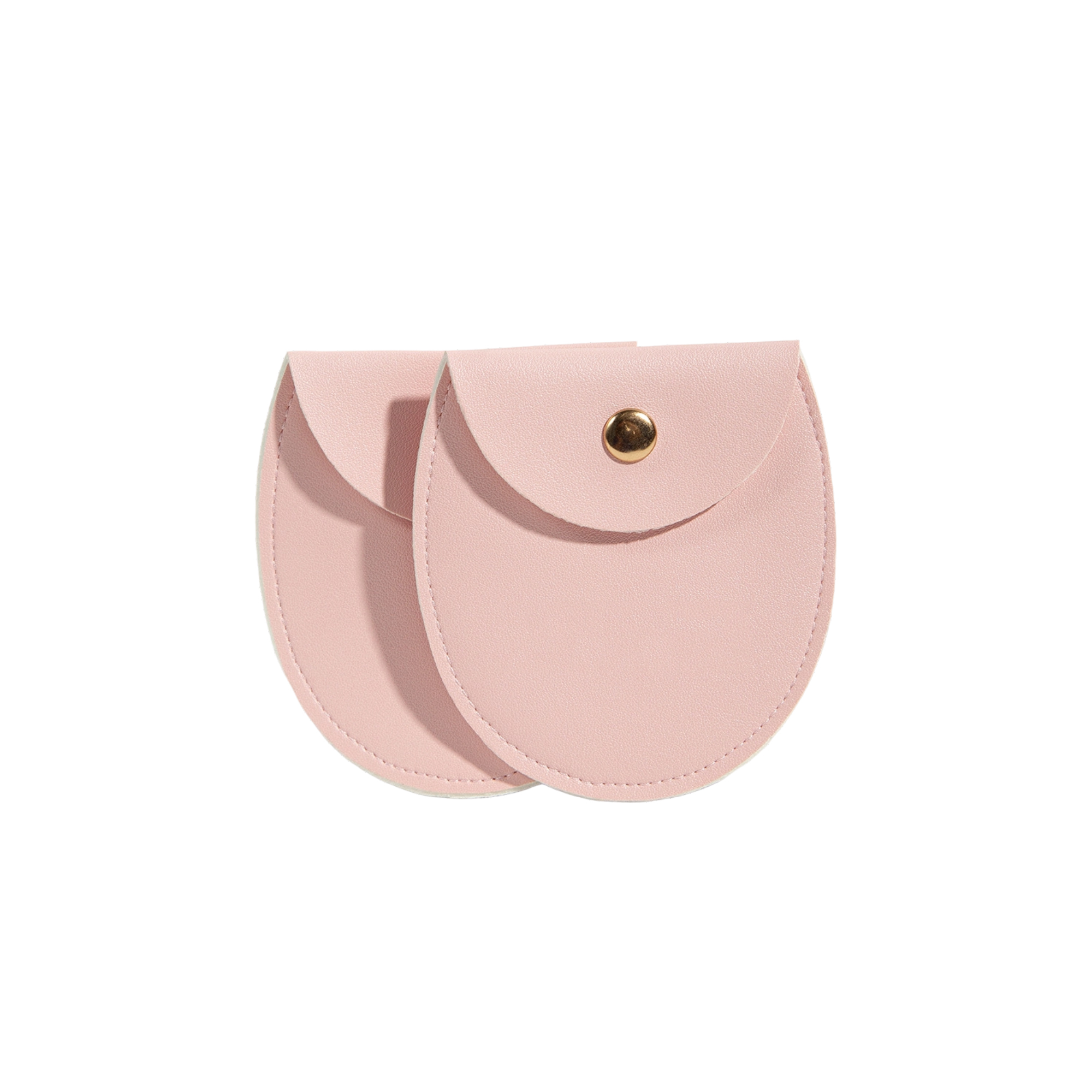 Oval PU Leather Jewellery Pouch - Image 5