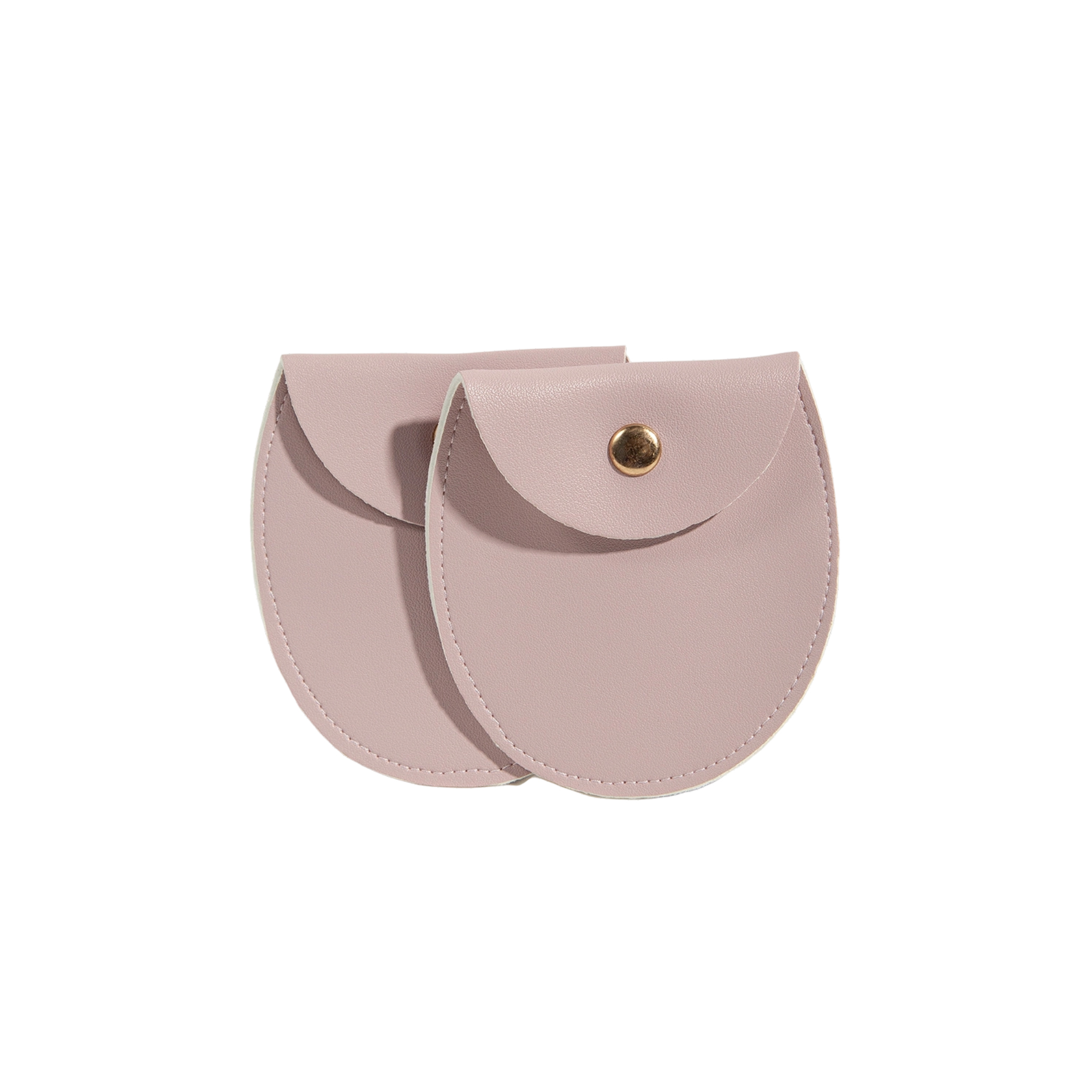 Oval PU Leather Jewellery Pouch - Image 4