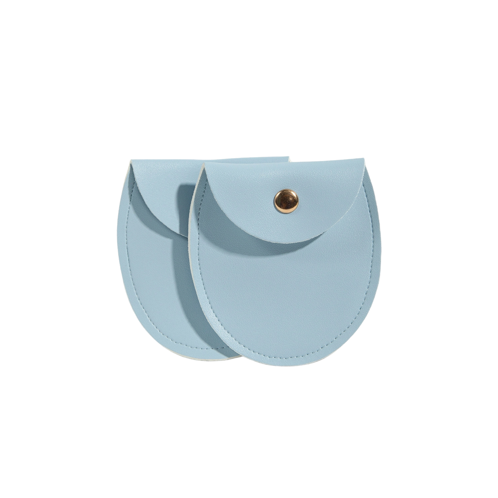 Oval PU Leather Jewellery Pouch - Image 7