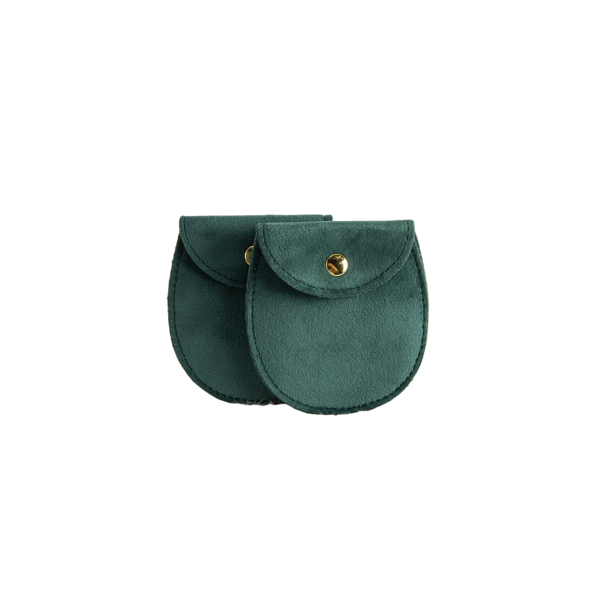 Oval Velvet Jewellery Pouch - Image 2