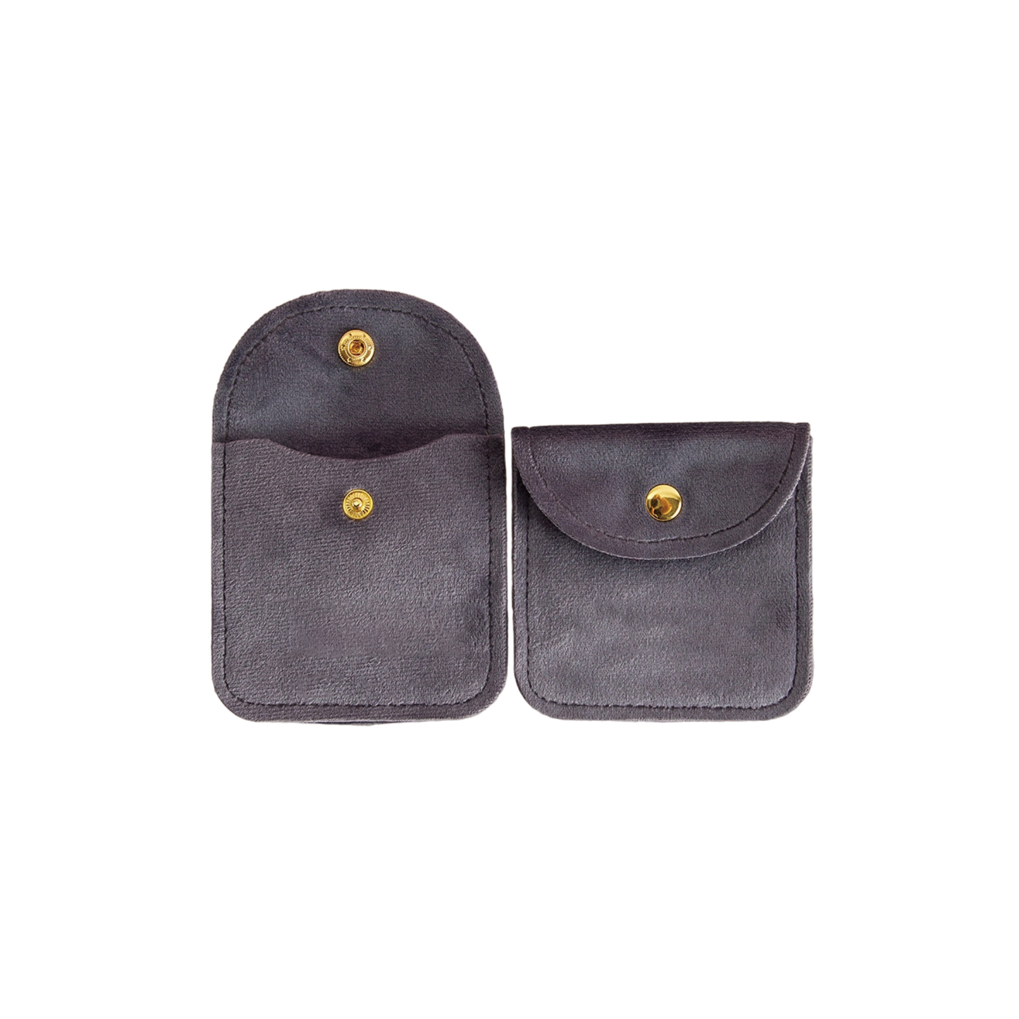 Square Velvet Jewellery Pouch - Image 4