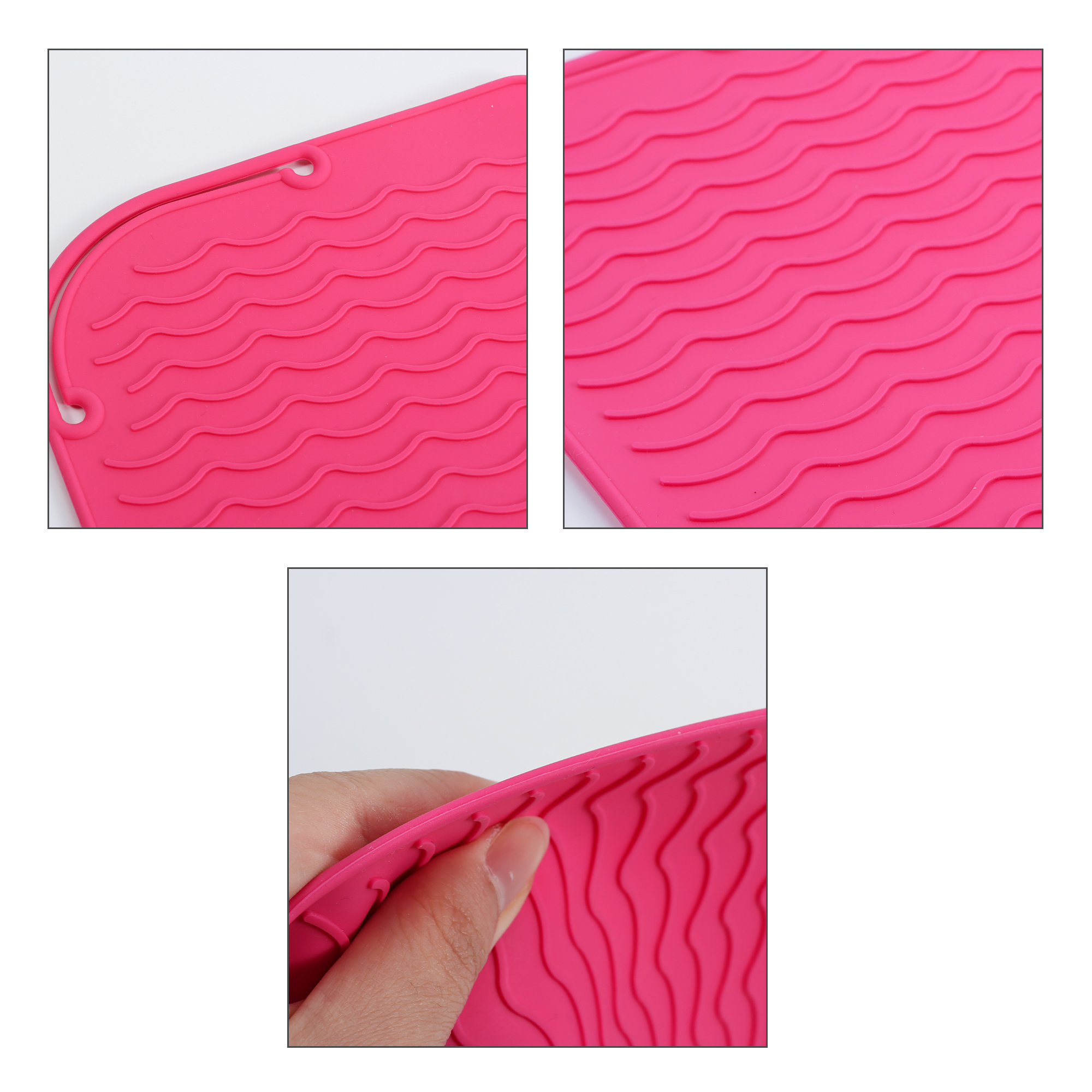 Travel Silicone Hair Straightener Pad - Image 12