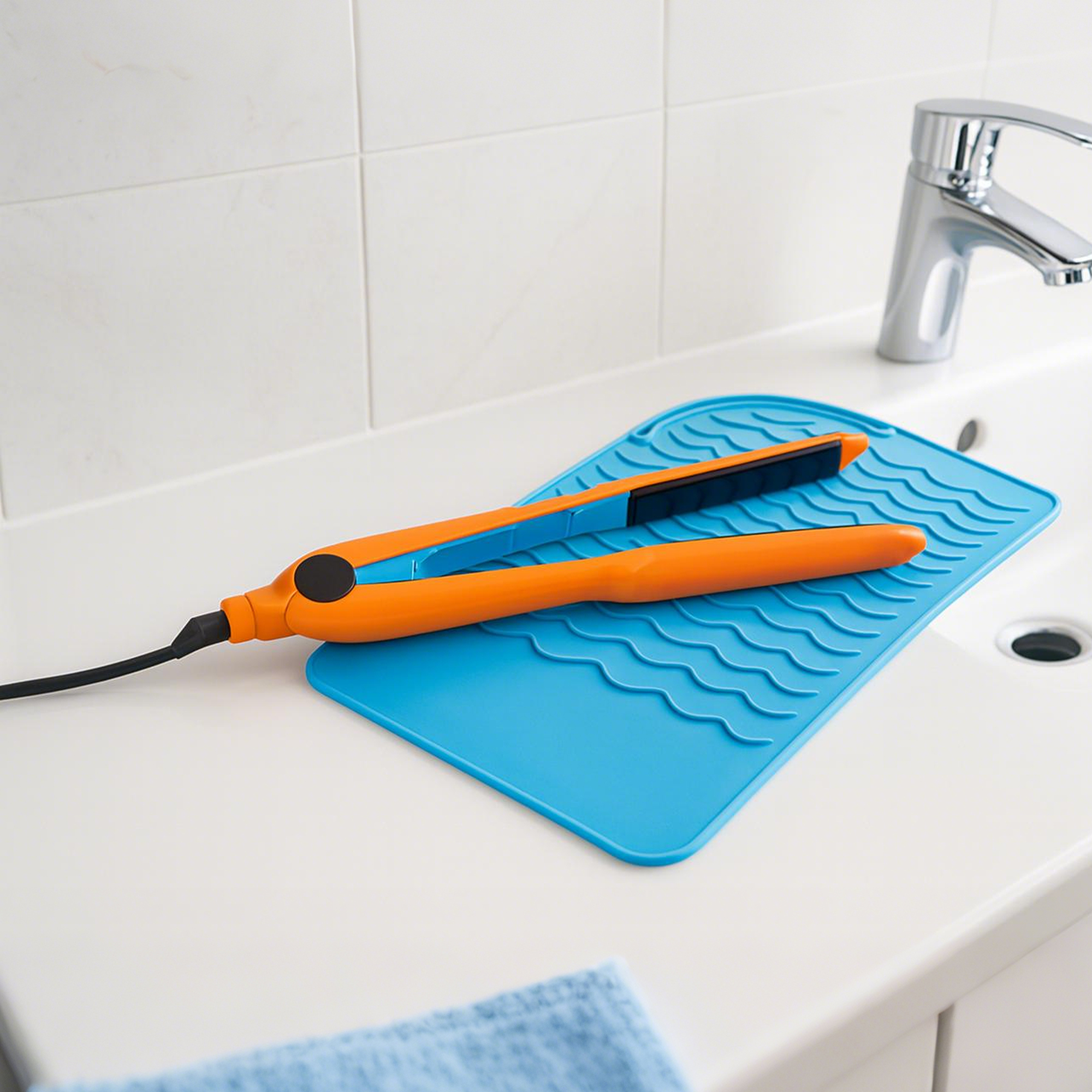 Travel Silicone Hair Straightener Pad - Image 14