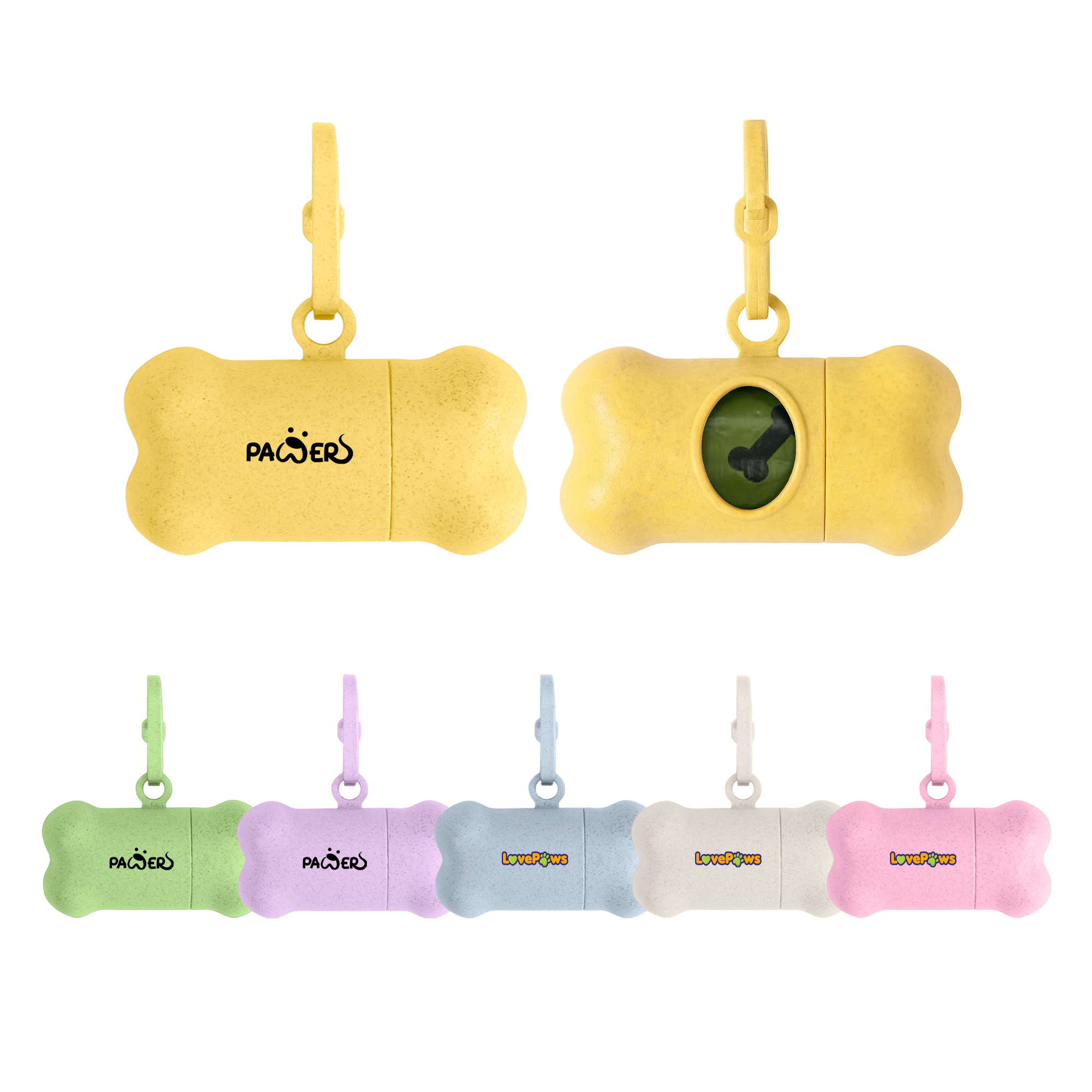 Eco Bone Shape Pet Wastebag Dispenser