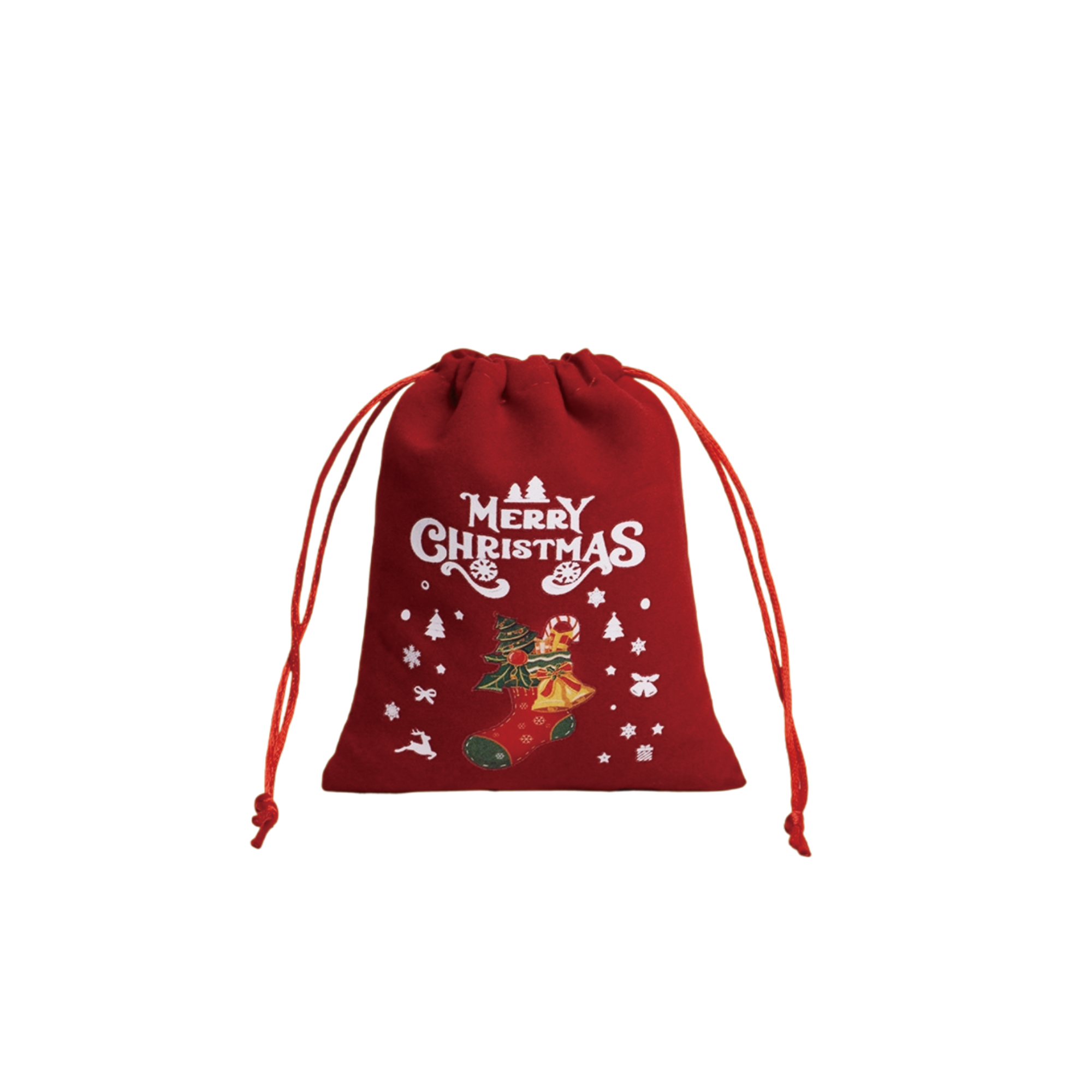 Christmas Drawstring Gift Bags - Image 3