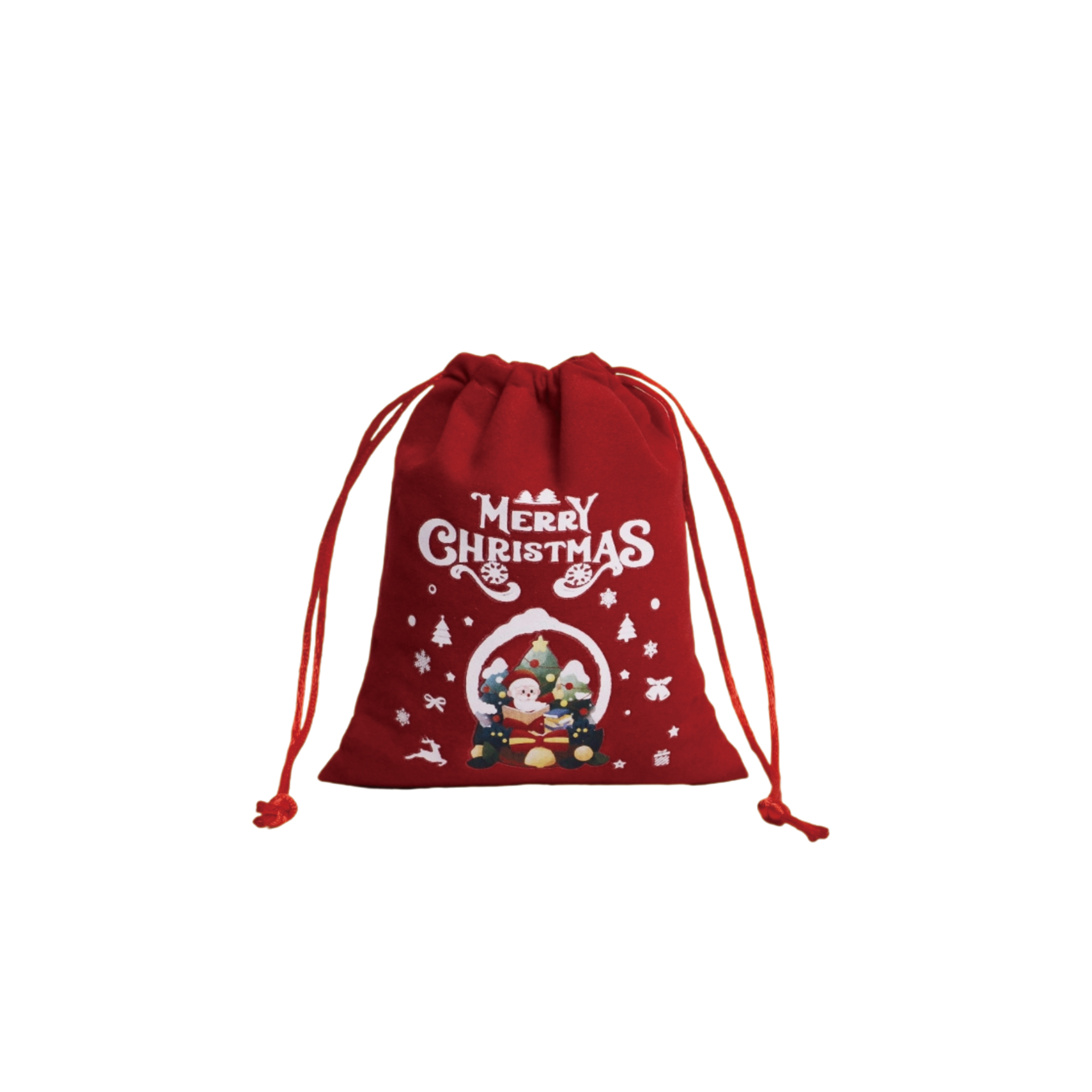 Christmas Drawstring Gift Bags - Image 2