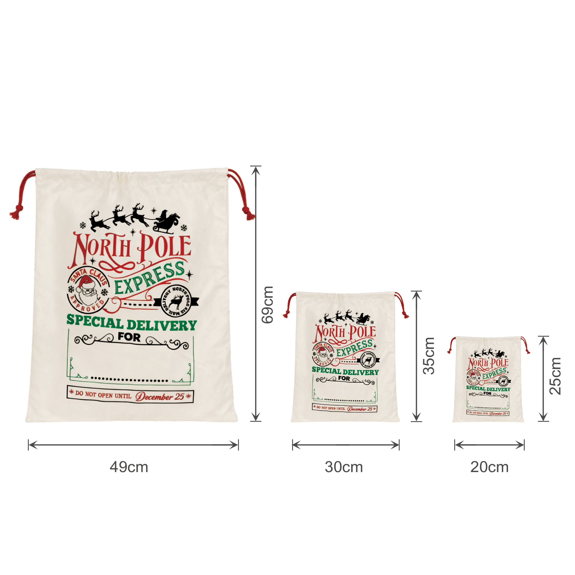 Flax Linen Drawstring Bags - Image 6