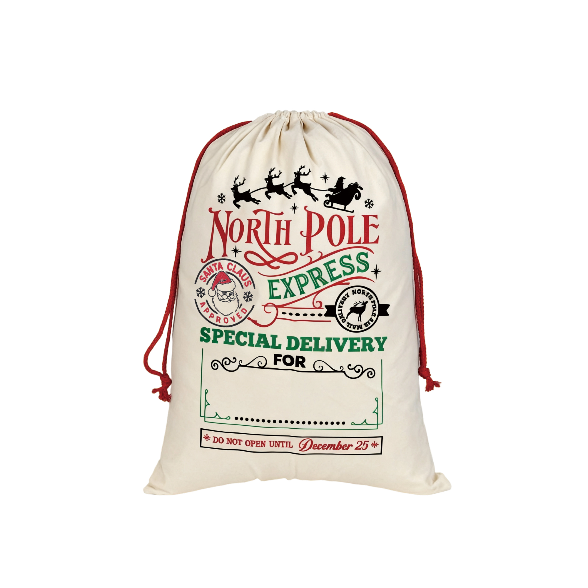 Flax Linen Drawstring Bags - Image 2