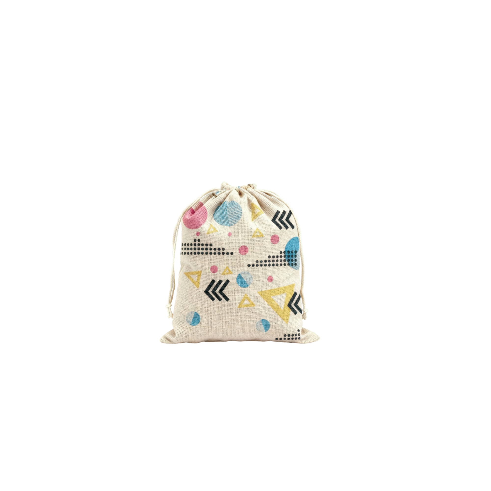 Cotton Linen Drawstring Bags - Image 3