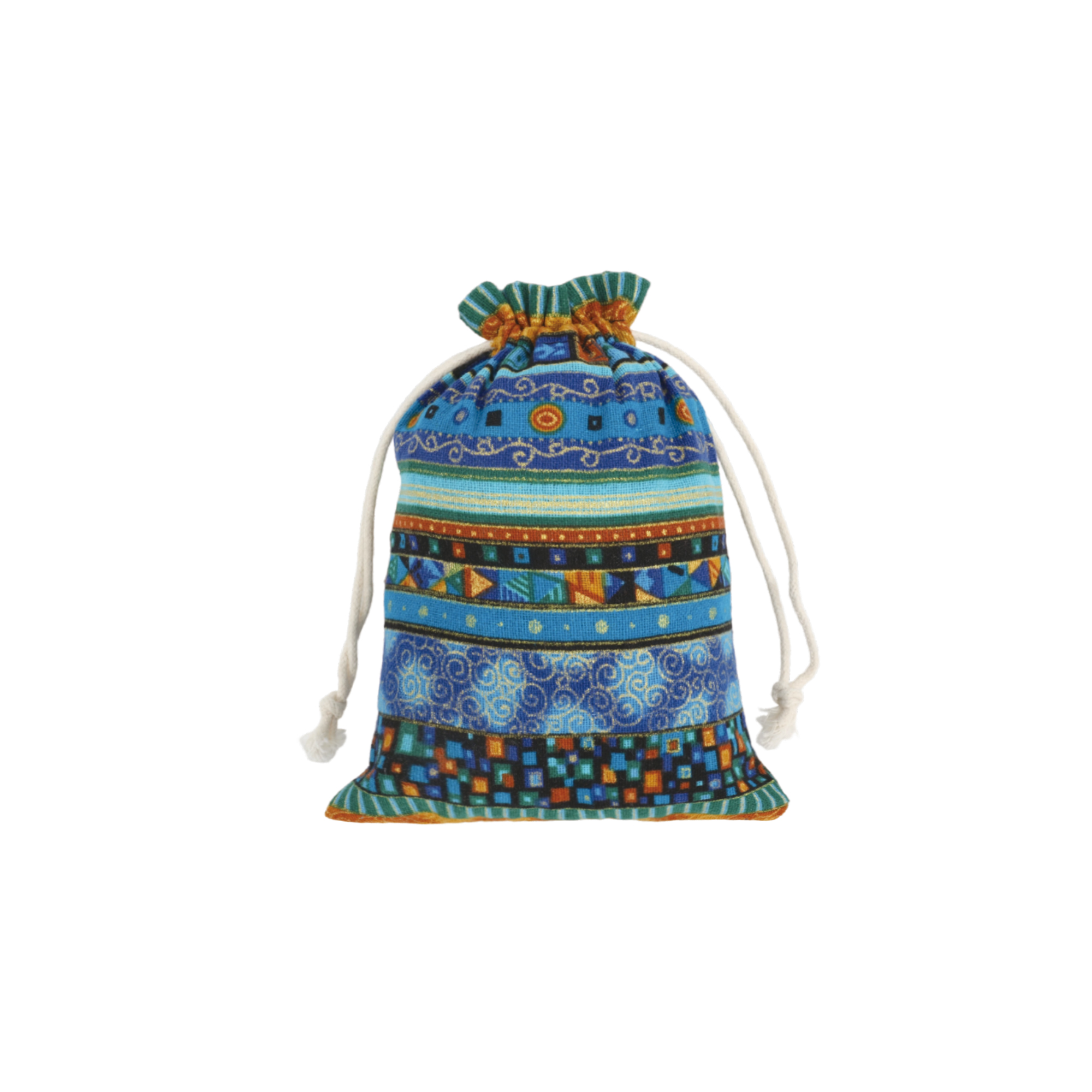 Linen Burlap Drawstring Bags - Image 2