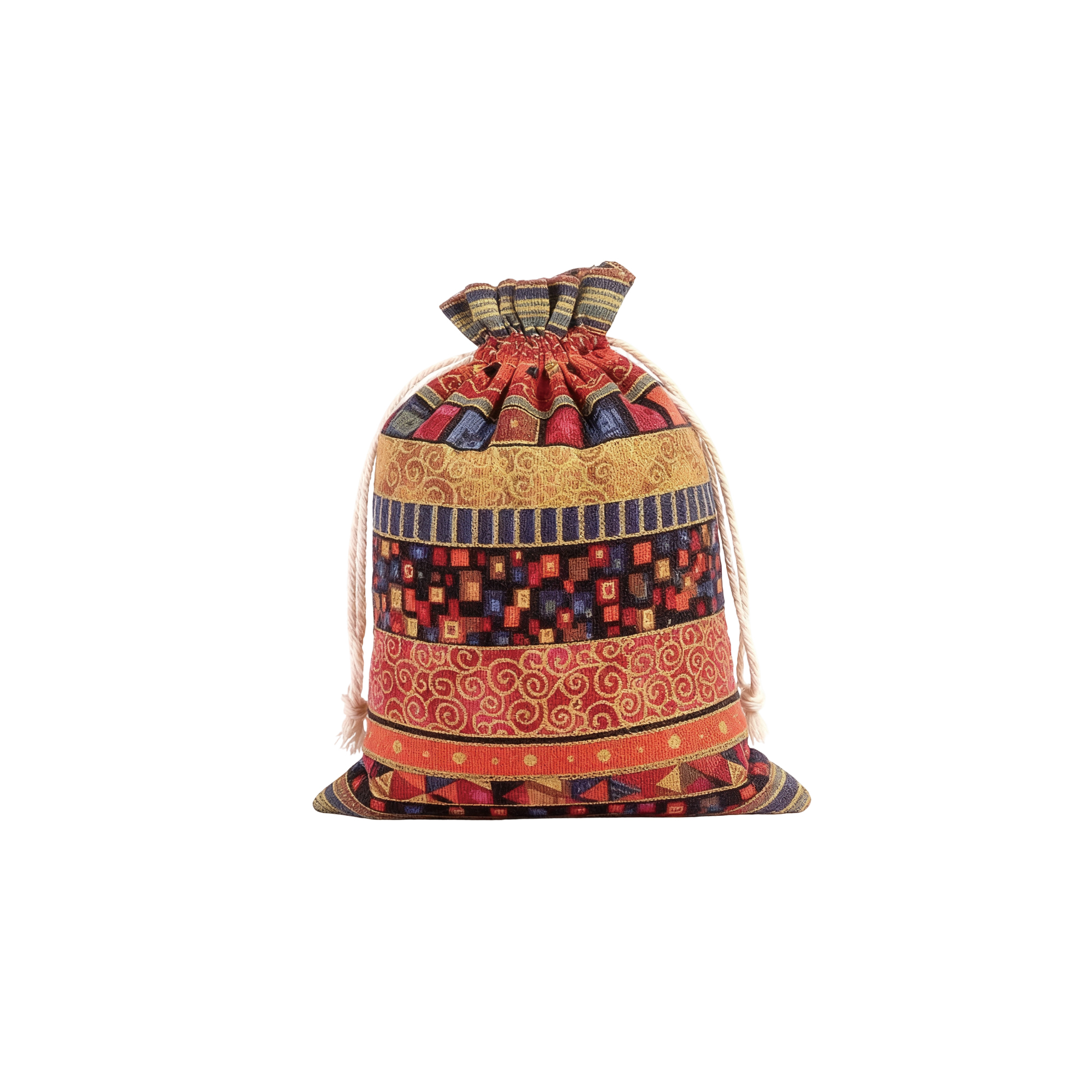 Linen Burlap Drawstring Bags - Image 5