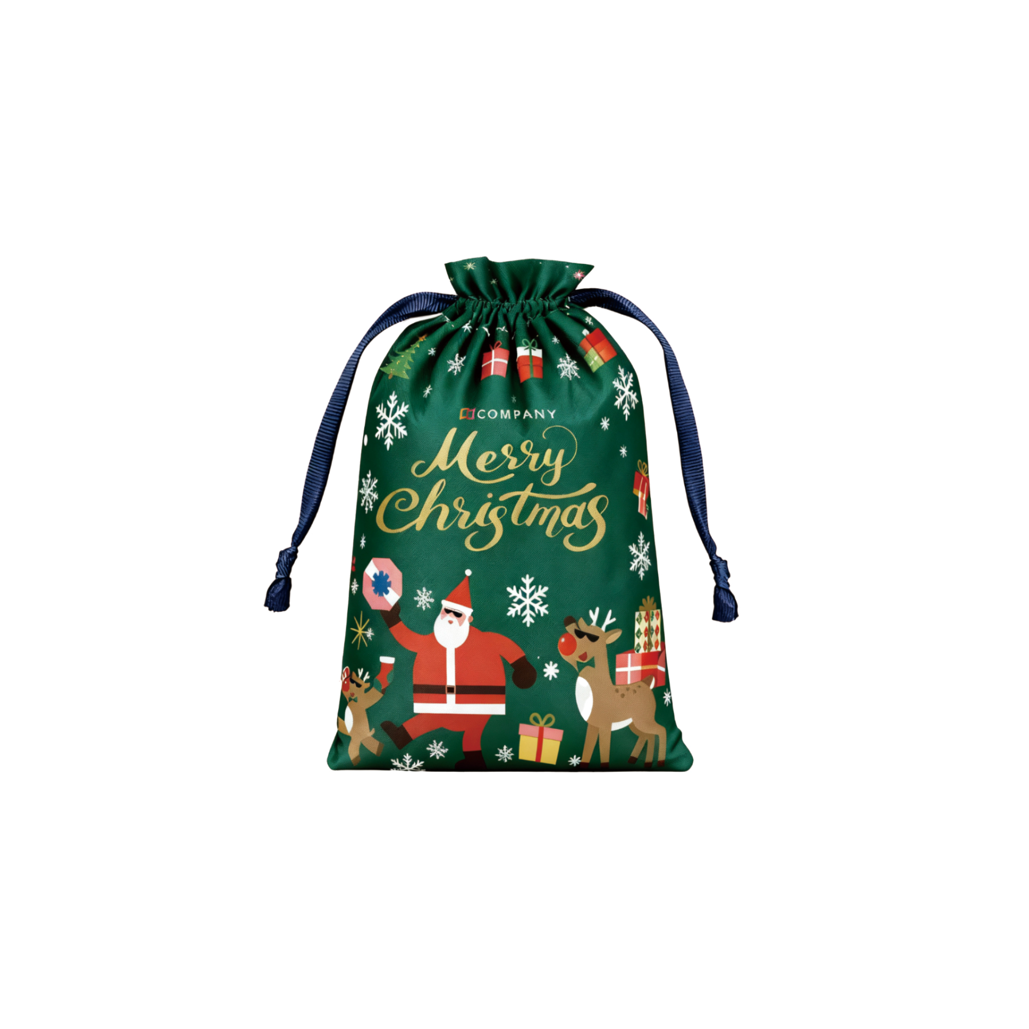 Polyester Drawstring Gift Bags - Image 2