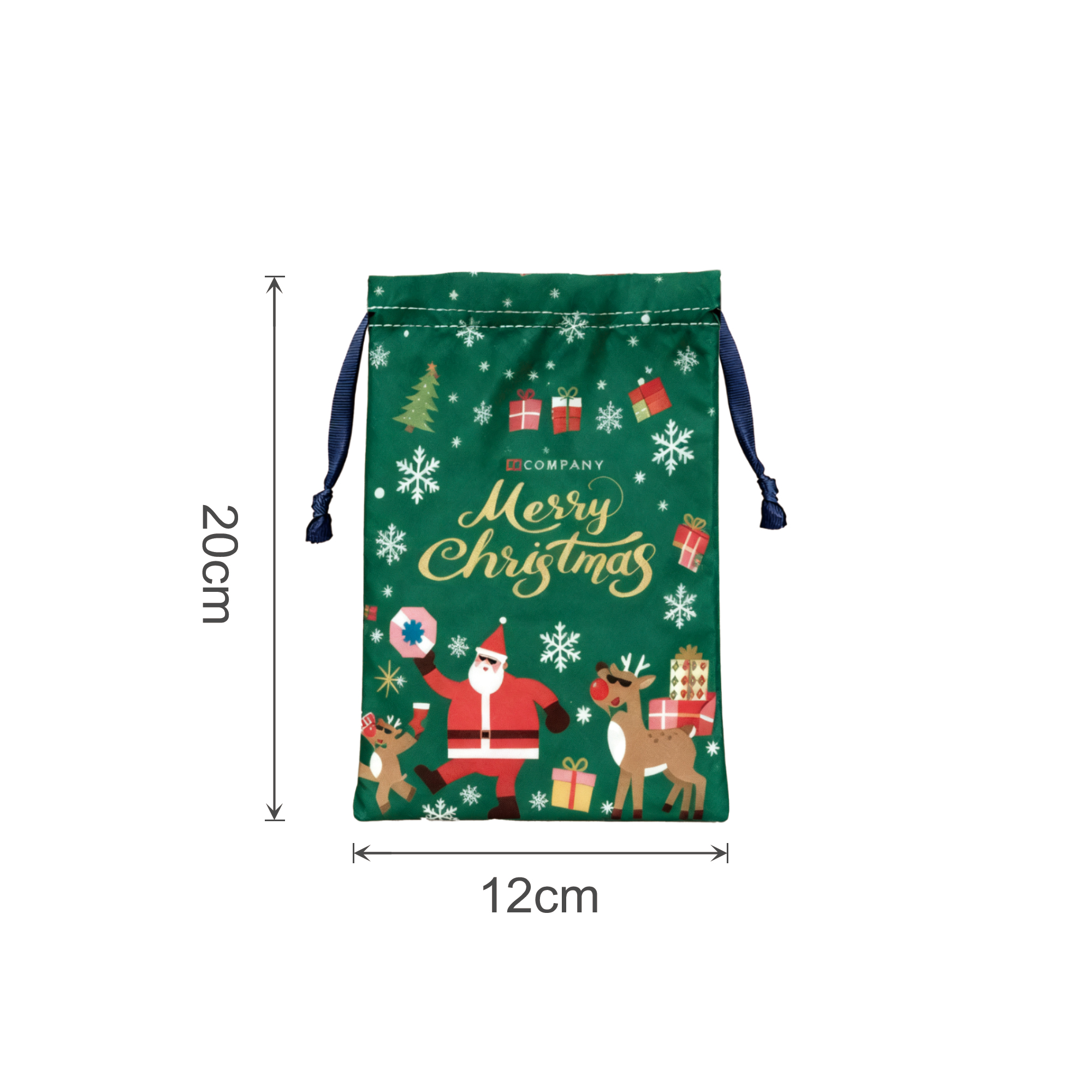 Polyester Drawstring Gift Bags - Image 3