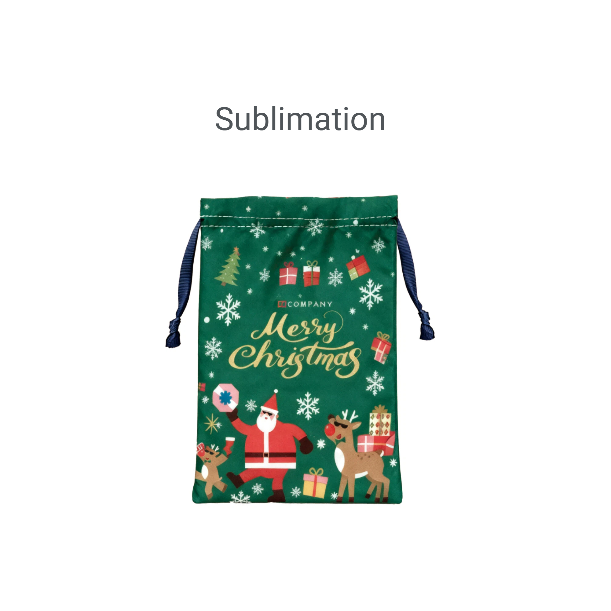 Polyester Drawstring Gift Bags - Image 4