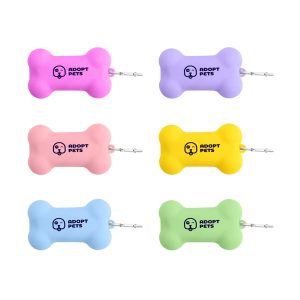 Silicone Bone Shape Dog Poop Bag Dispenser