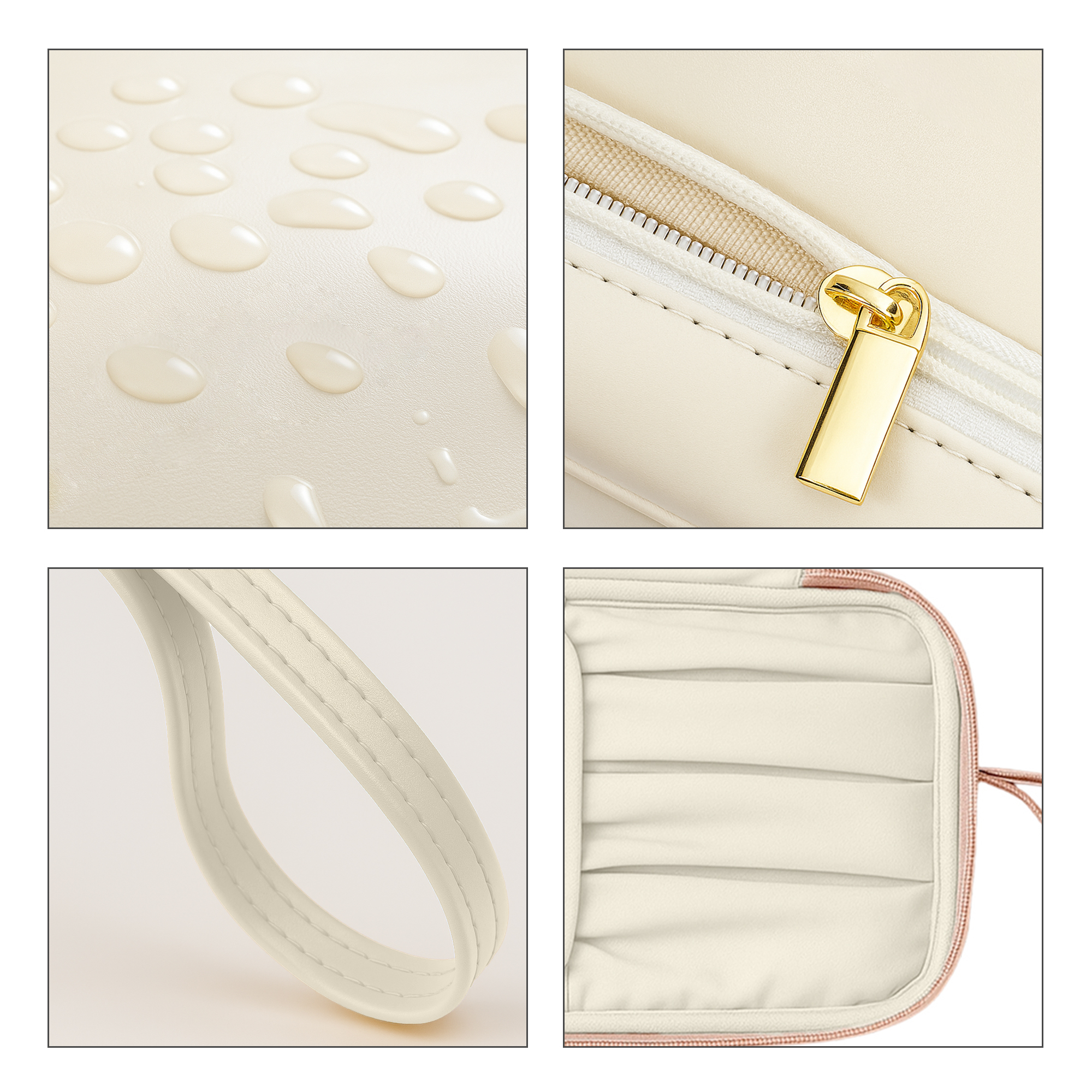 Large Capacity PU Toiletry Bag - Image 9